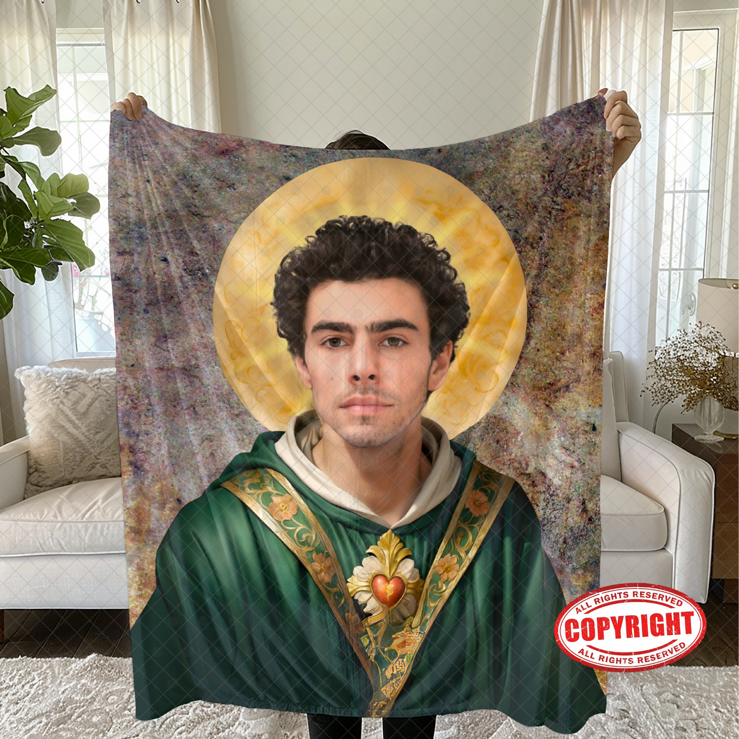 Luigi Mangione Blanket