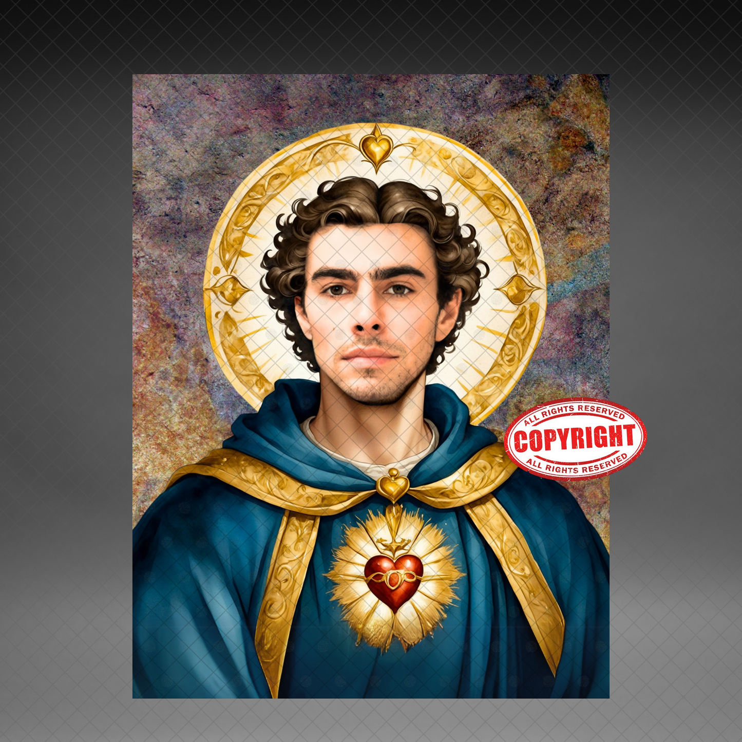 Saint Luigi Poster - Luigi Mangione Poster