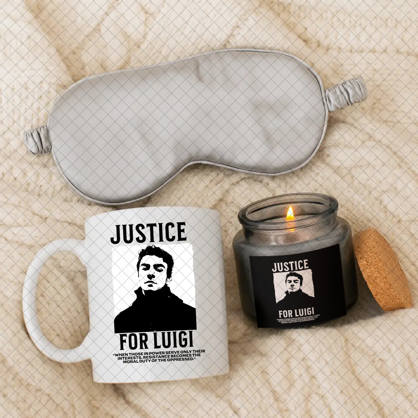 Luigi Mangione Cozy Gift Set