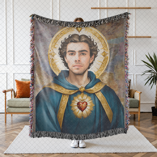 Coperta di San Luigi - Coperta con frange intrecciate