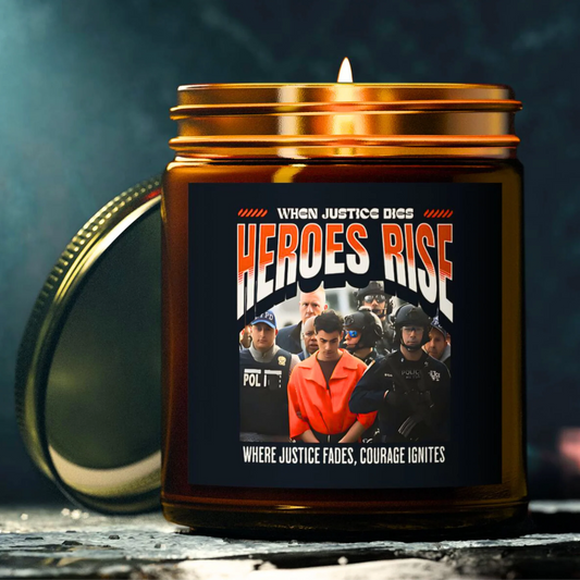 Luigi Mangione Candle - Scented Soy Coconut Candle