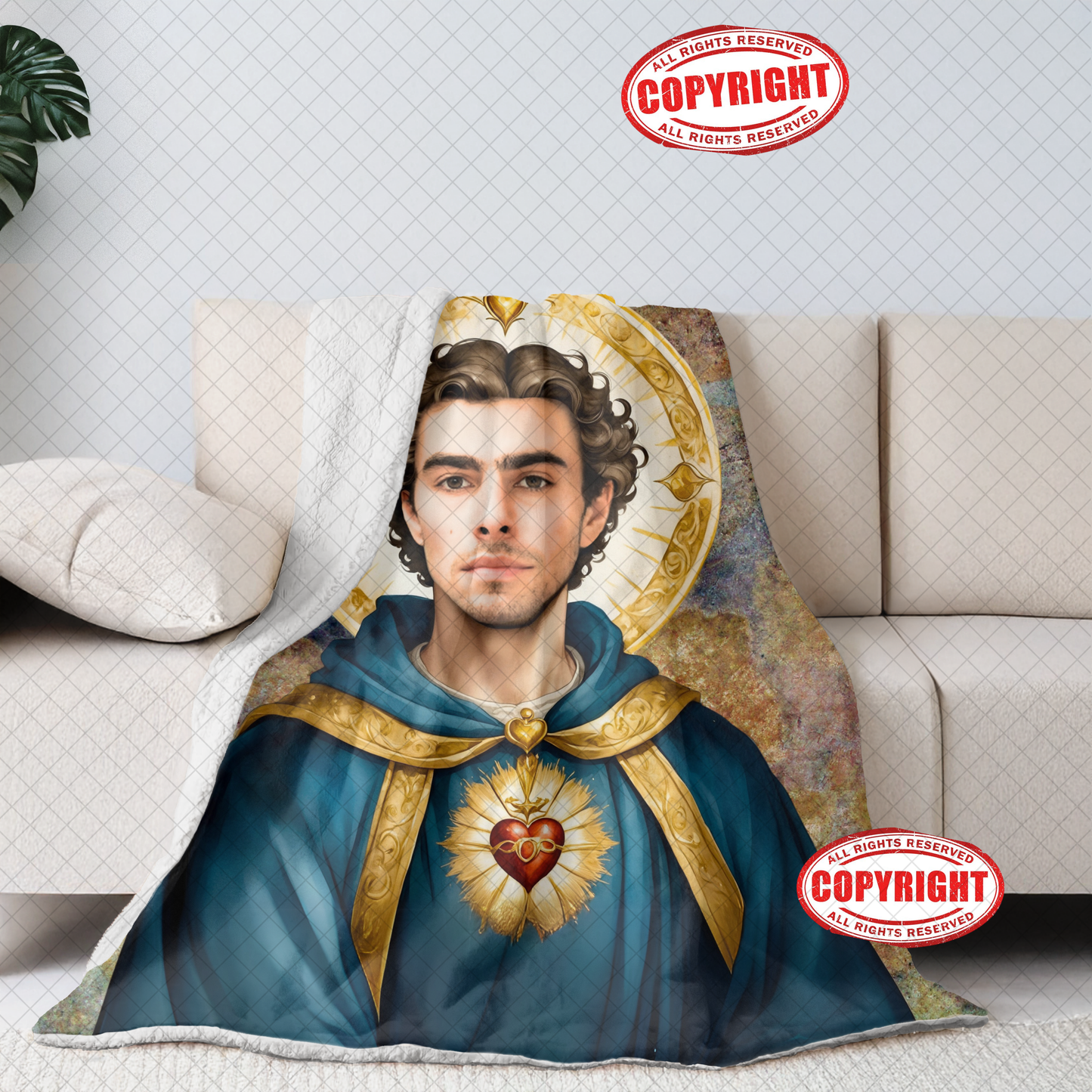 Coperta Saint Luigi - Coperta in pile Sherpa