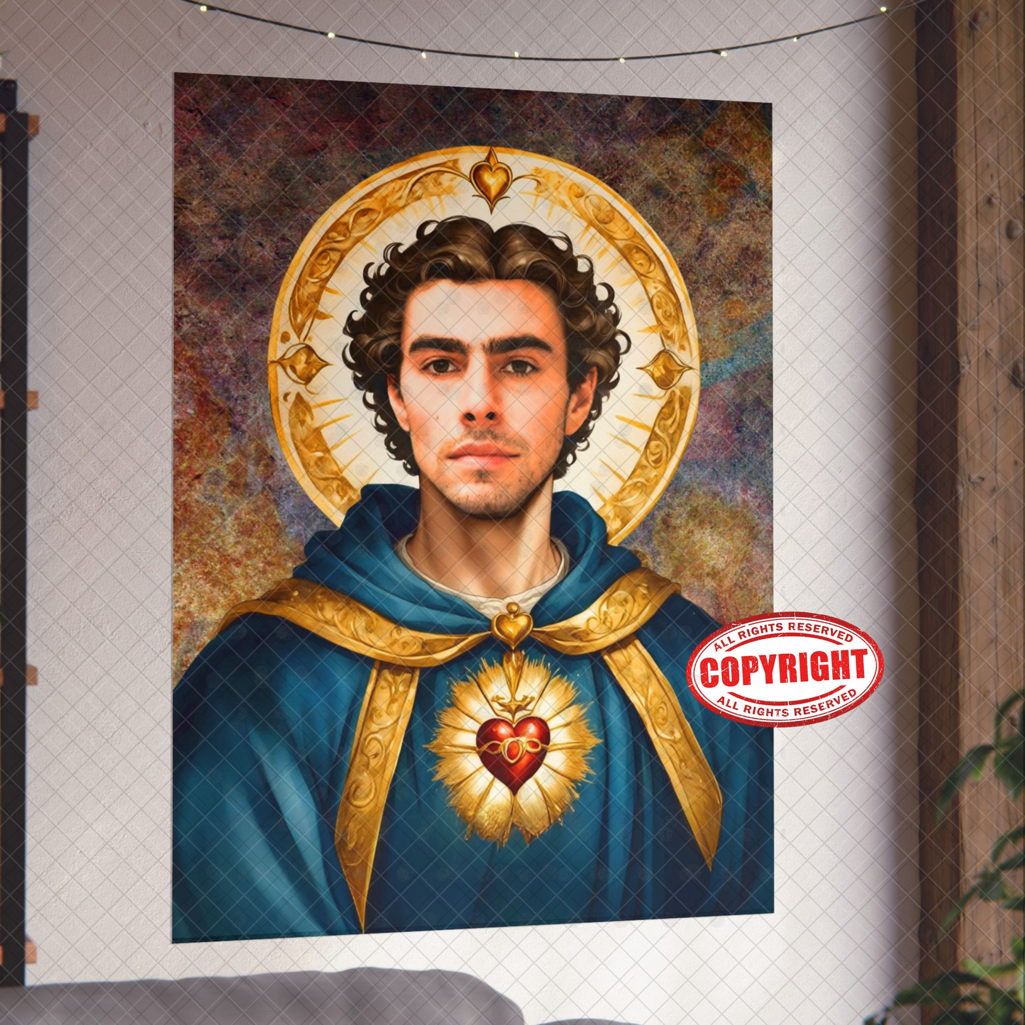 Saint Luigi Poster - Luigi Mangione Poster