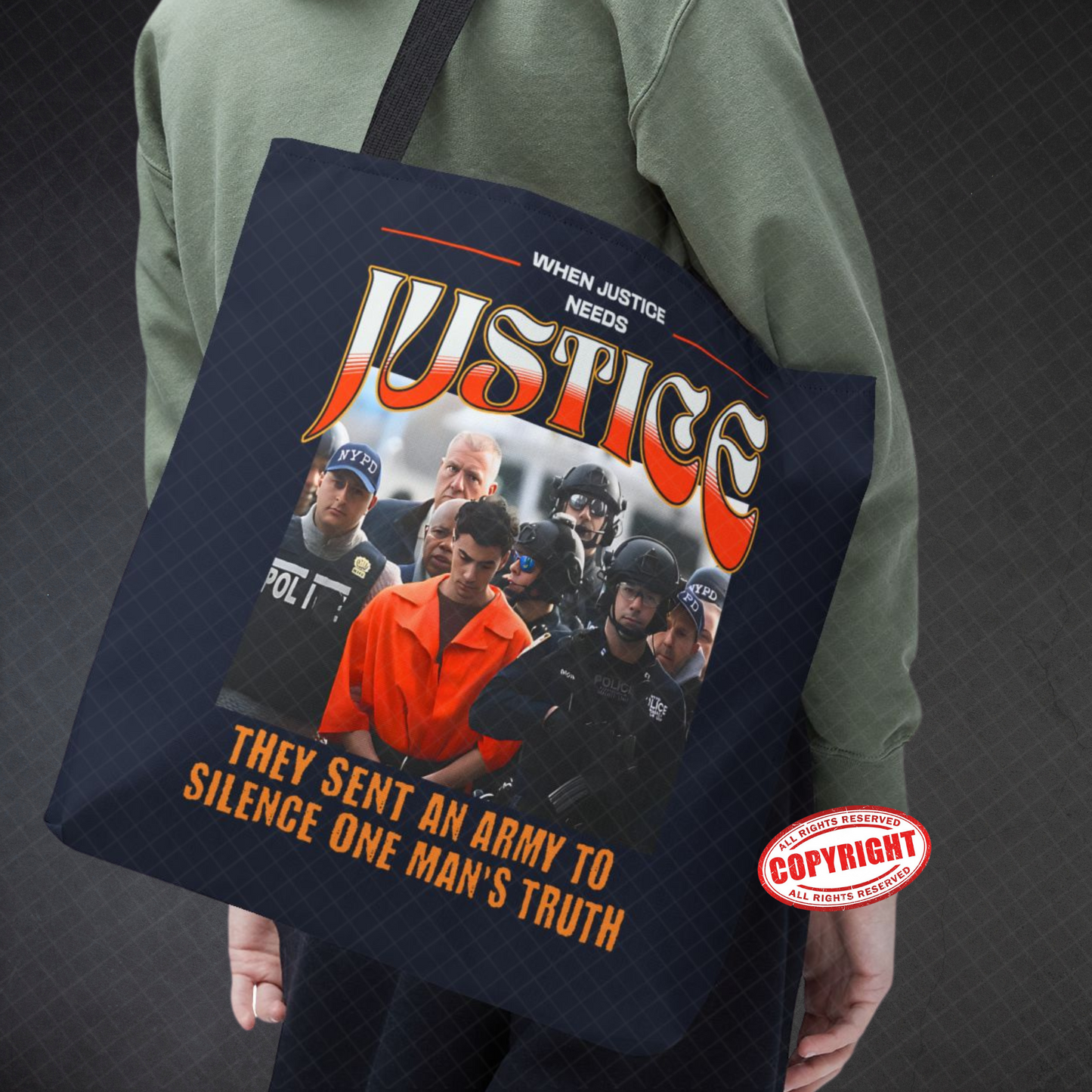 Bolso de mano Luigi Mangione