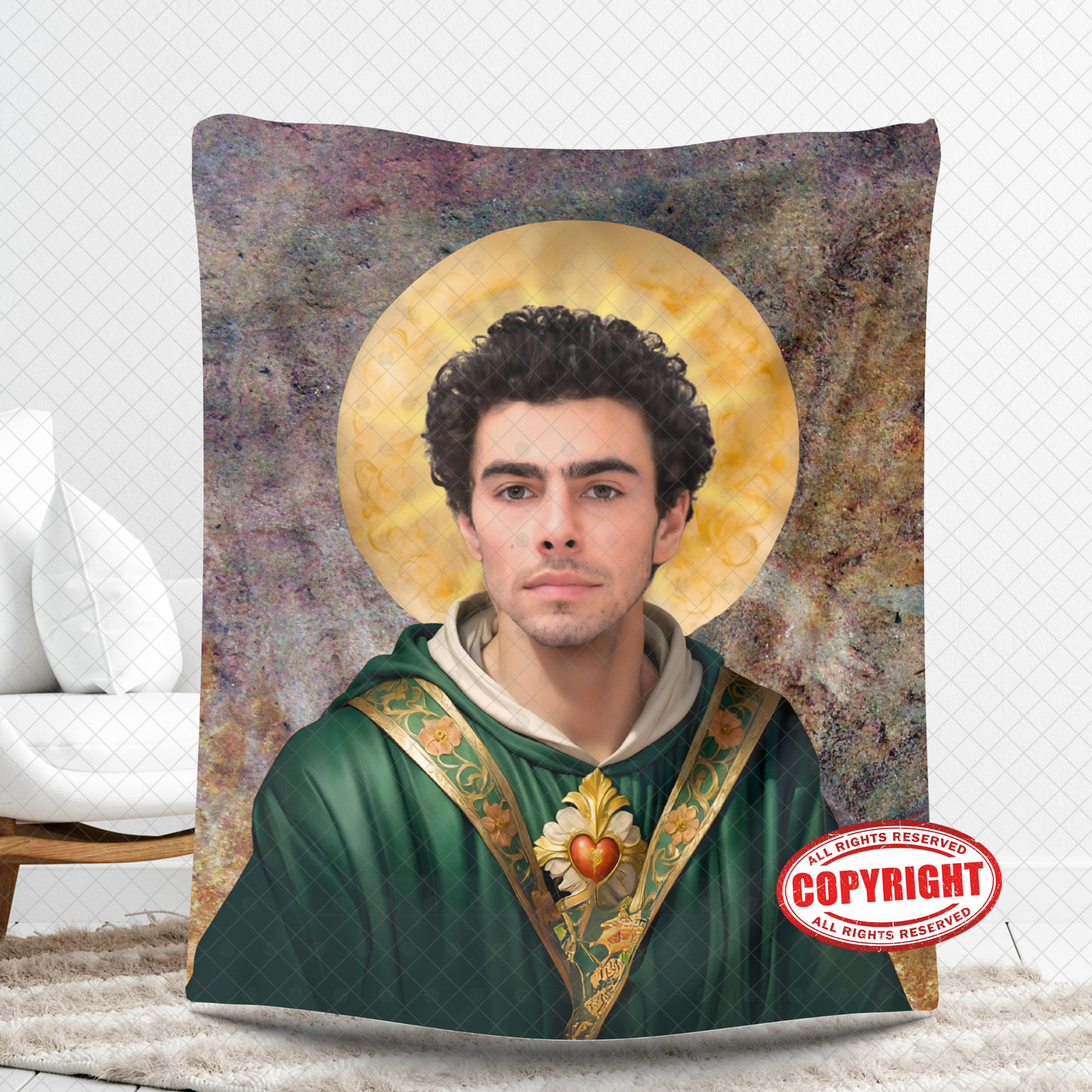 Luigi Mangione Blanket