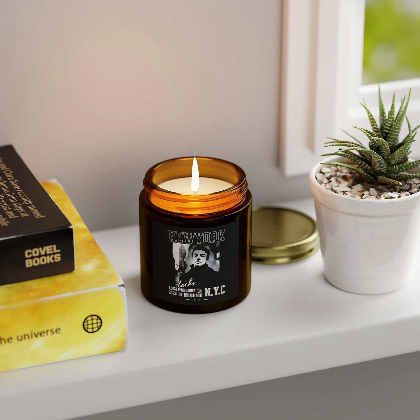 Vela Luigi Mangione - Vela perfumada de soja y coco