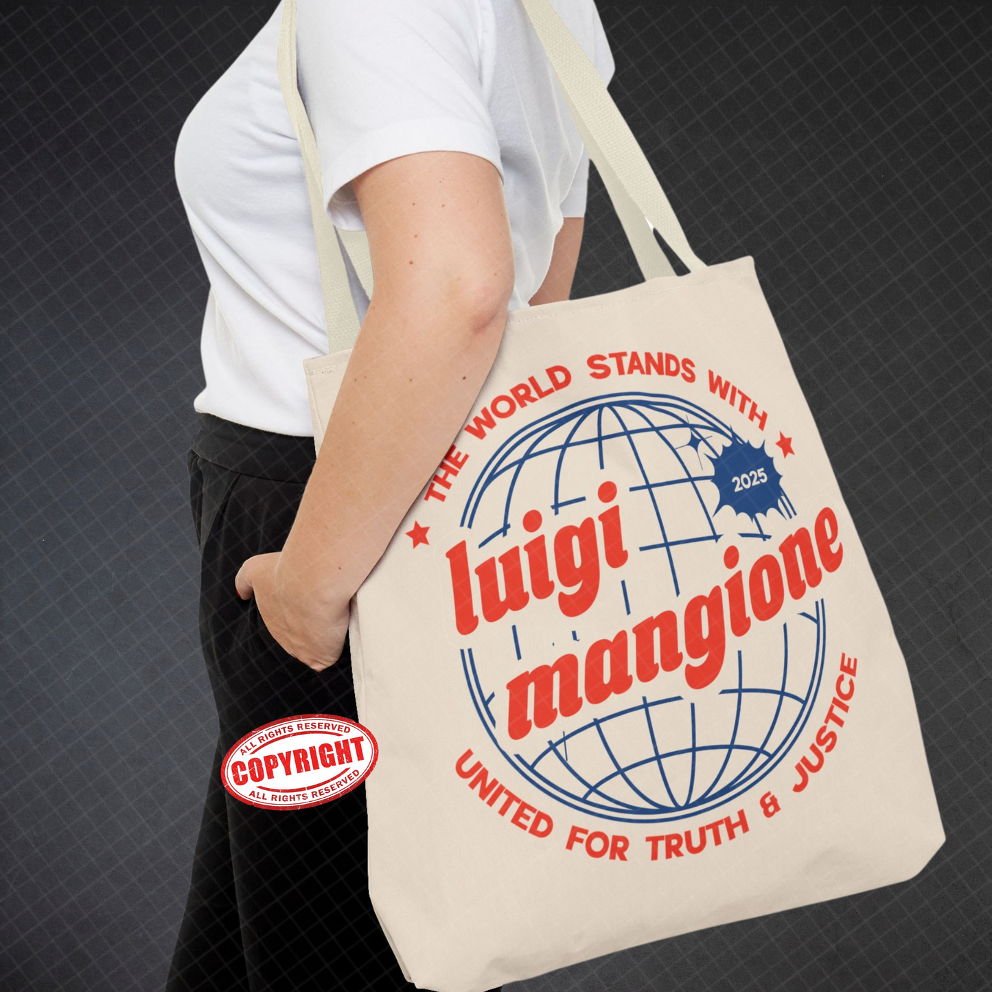 Borsa tote Luigi Mangione