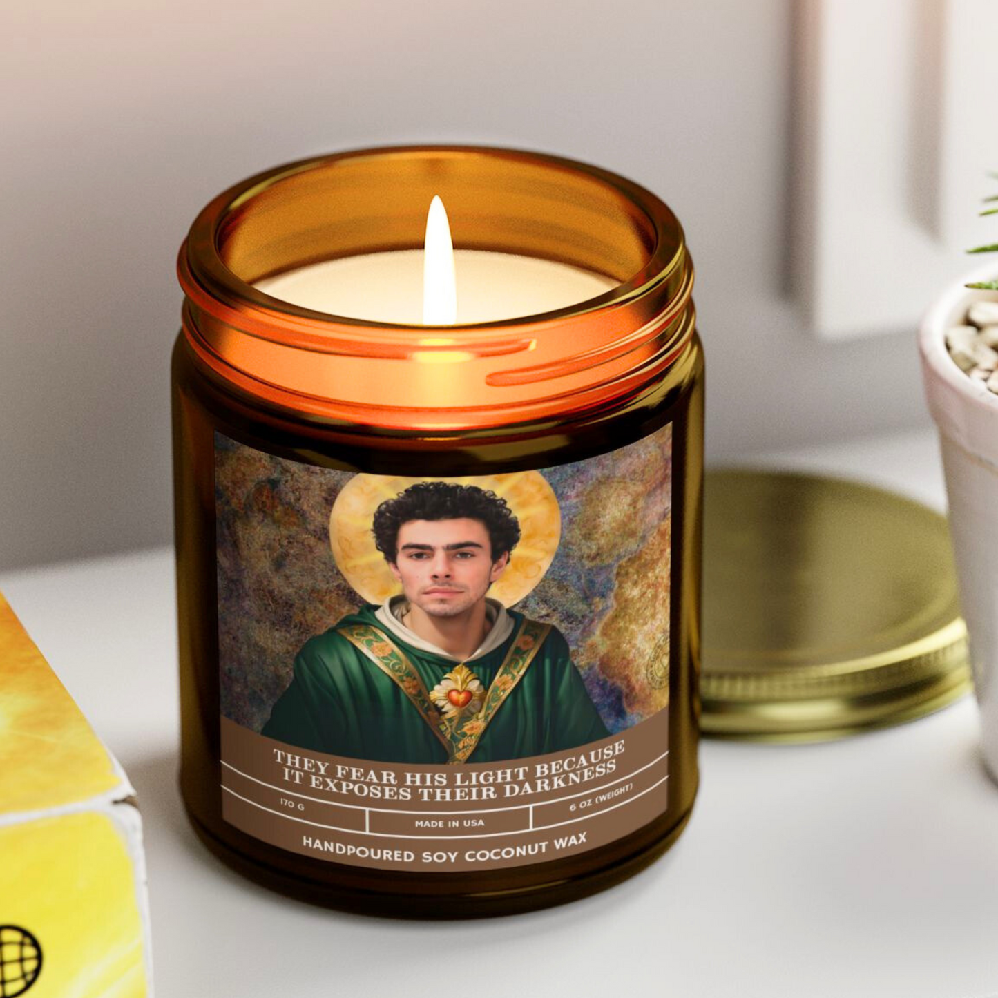 Candela Saint Luigi - Candela profumata al cocco e soia