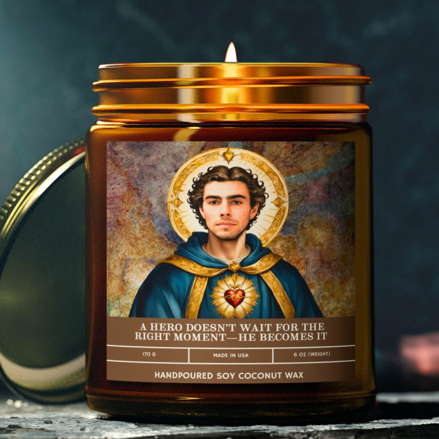 Vela Saint Luigi - Vela perfumada de soja y coco