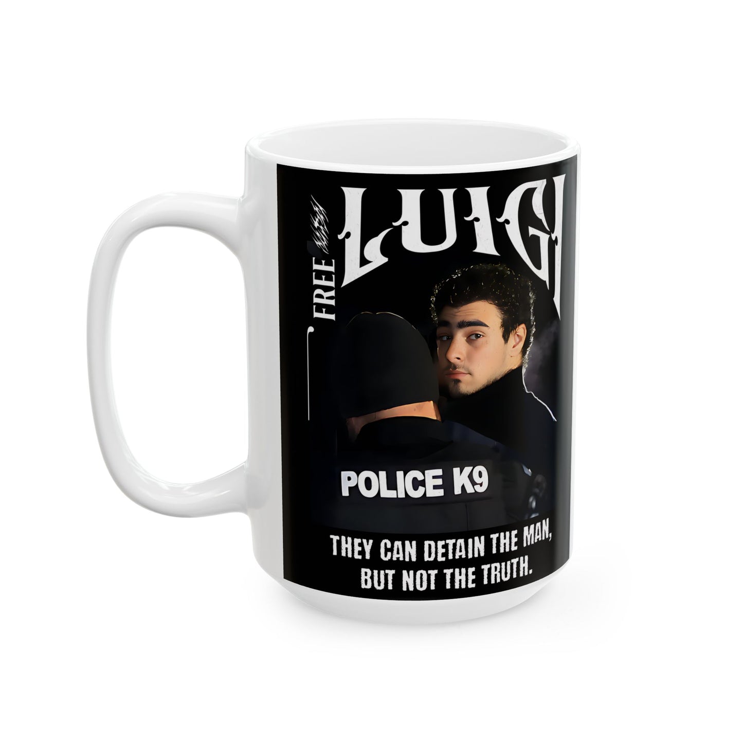 Tazza da caffè Luigi Mangione