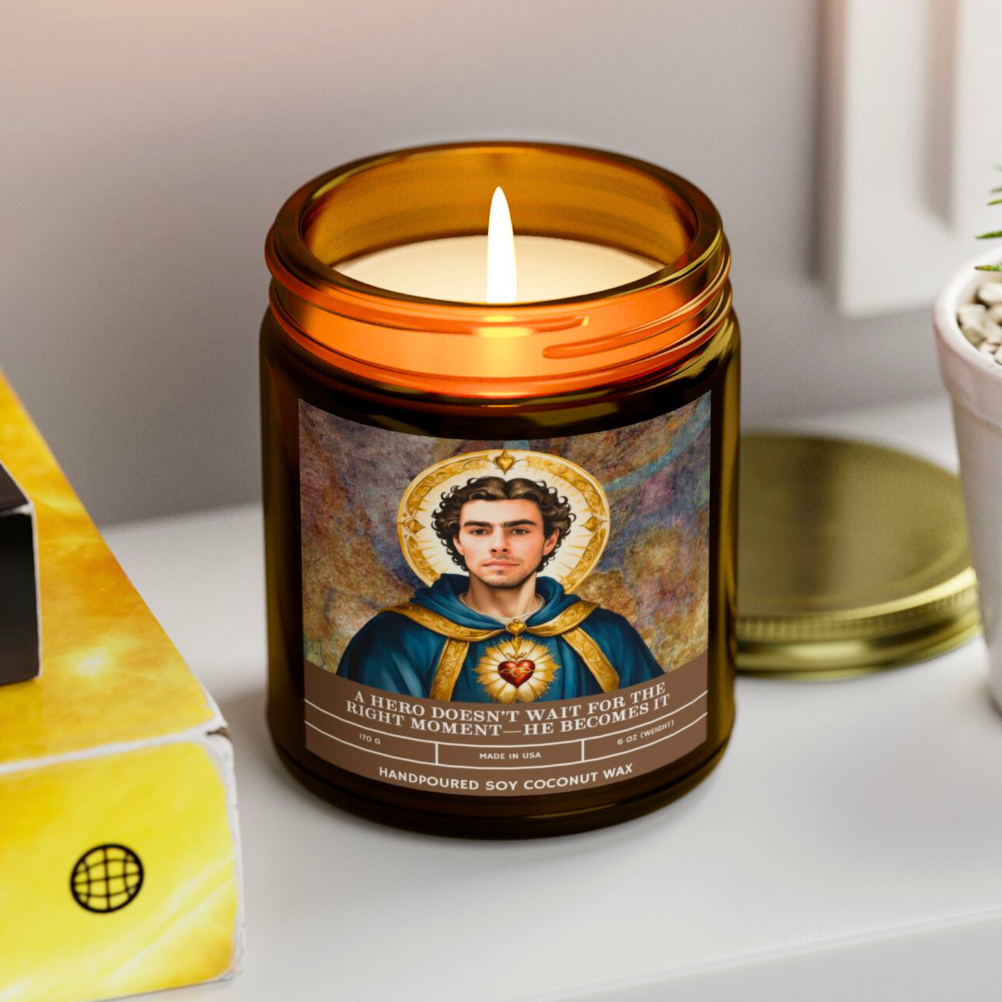 Vela Saint Luigi - Vela perfumada de soja y coco