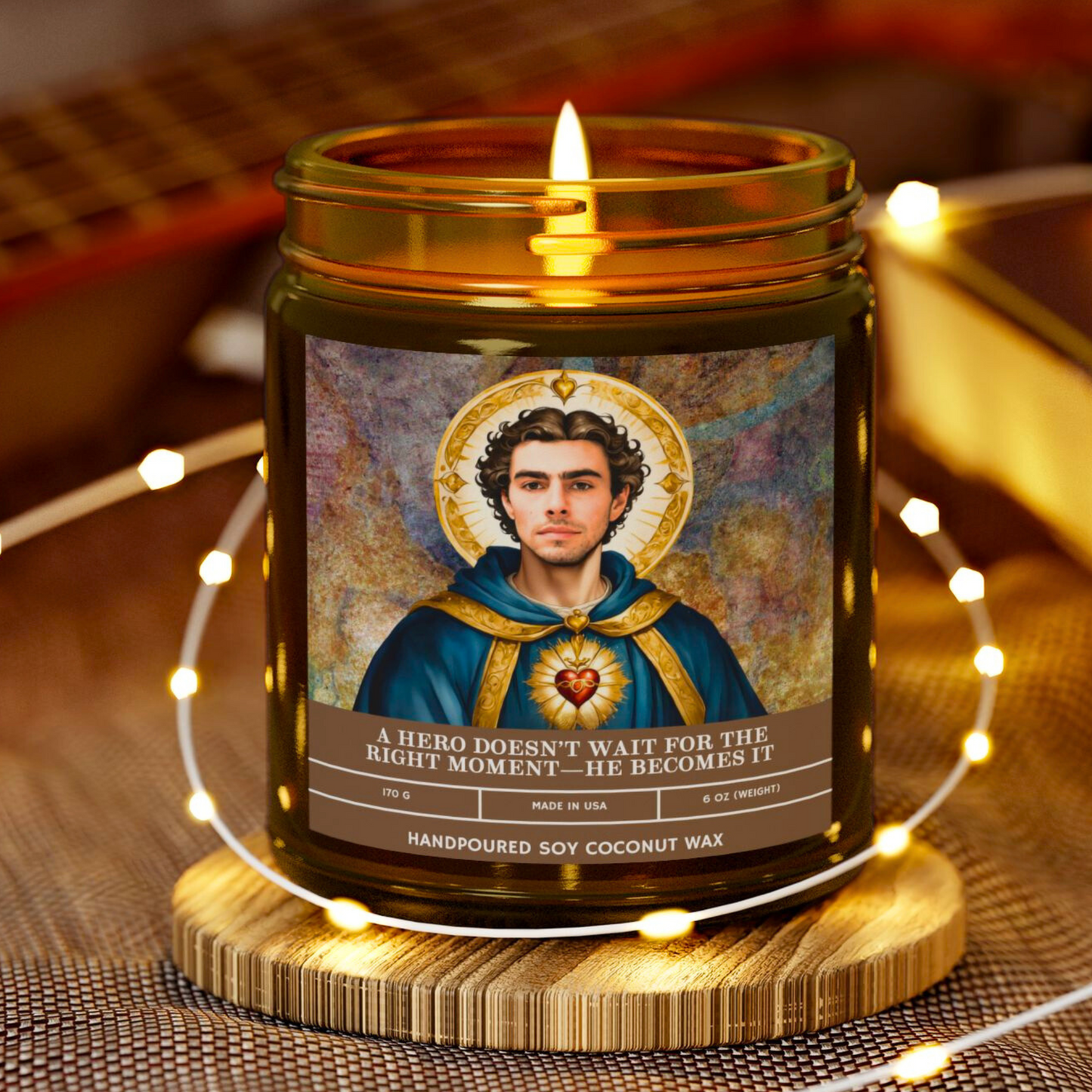 Vela Saint Luigi - Vela perfumada de soja y coco