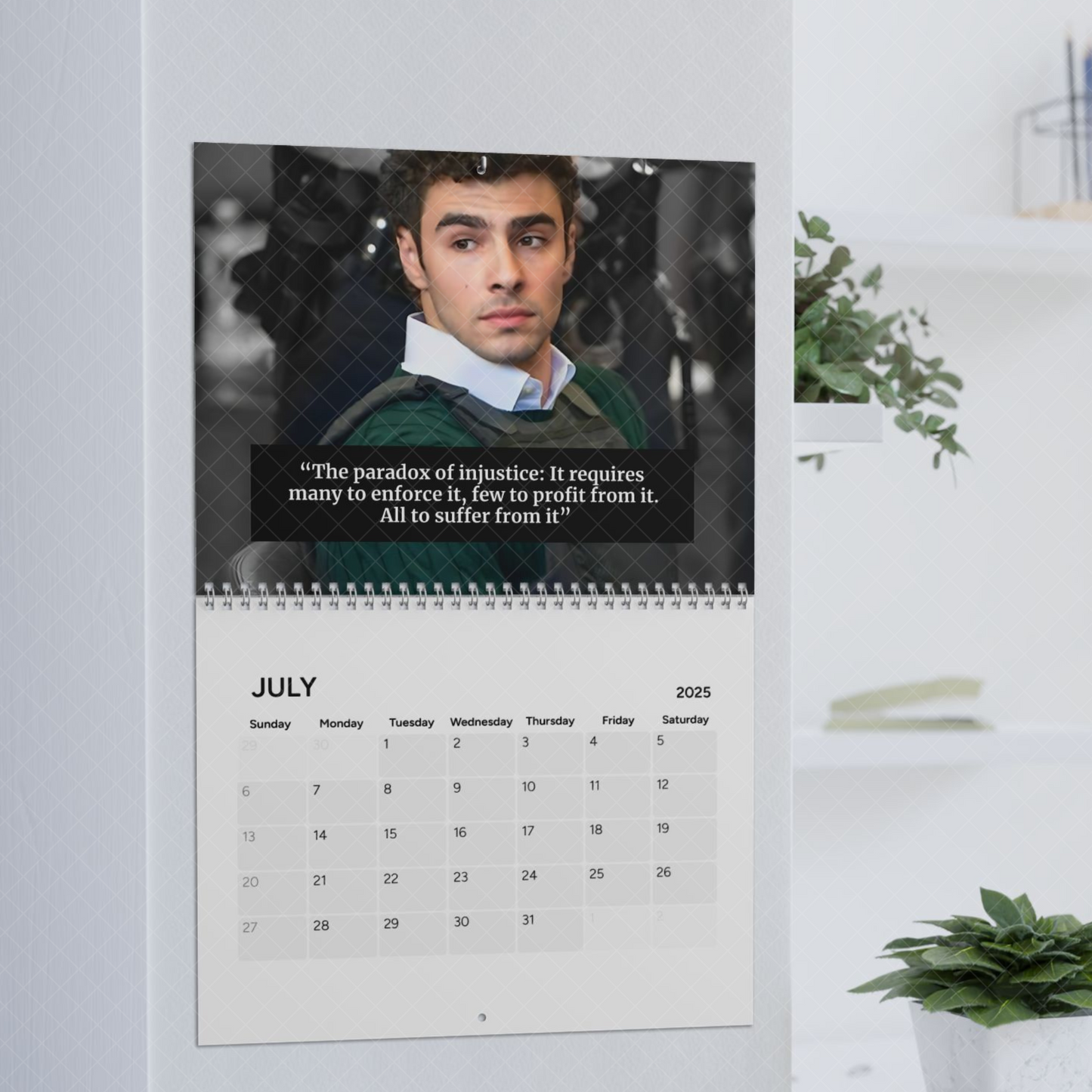 Luigi Mangione 2025 Calendar