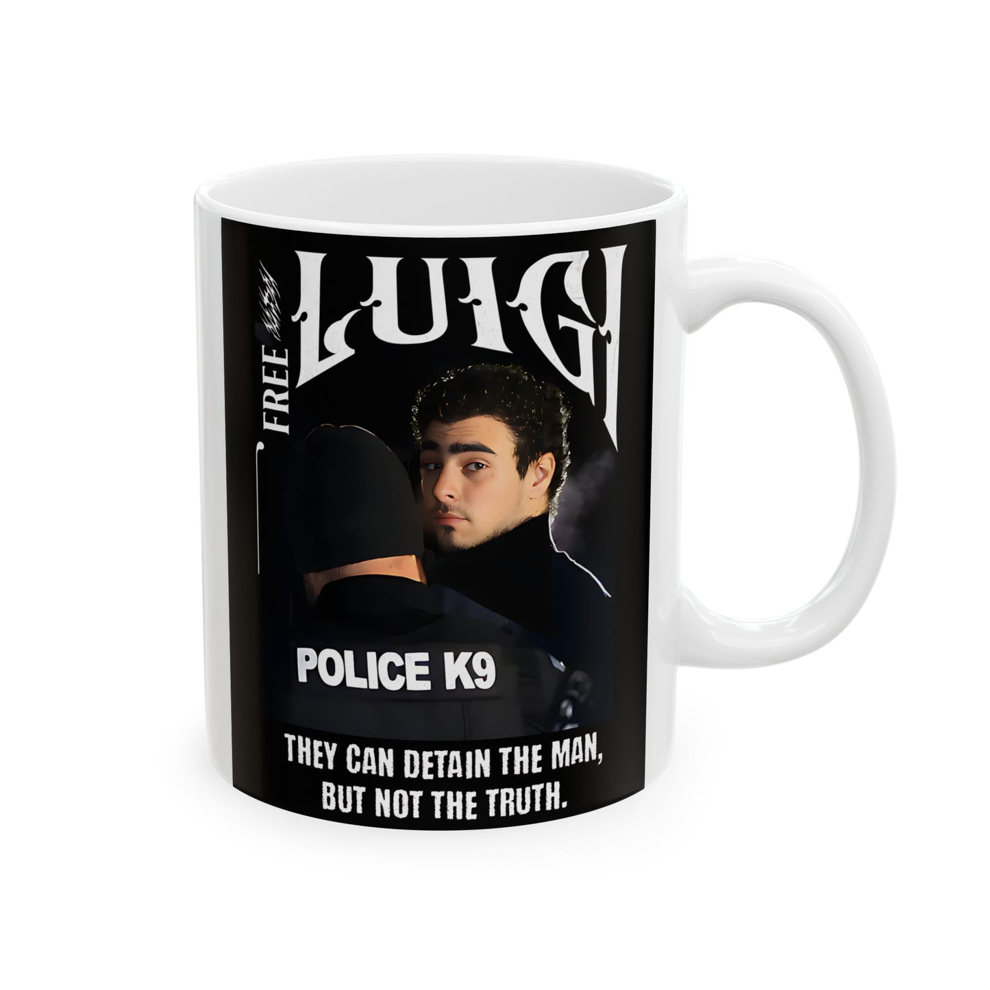 Tazza da caffè Luigi Mangione
