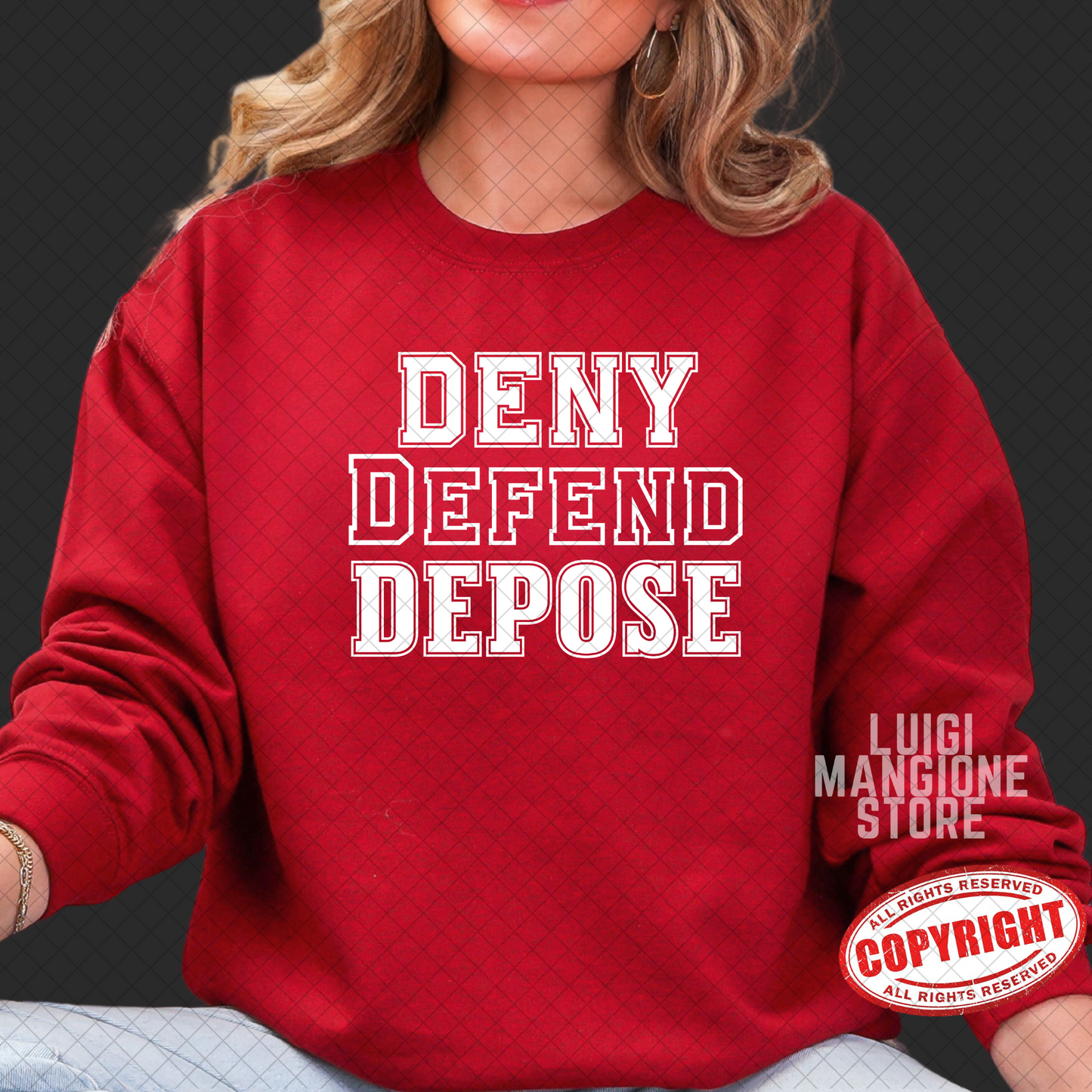 Sweat-shirt Luigi Mangione