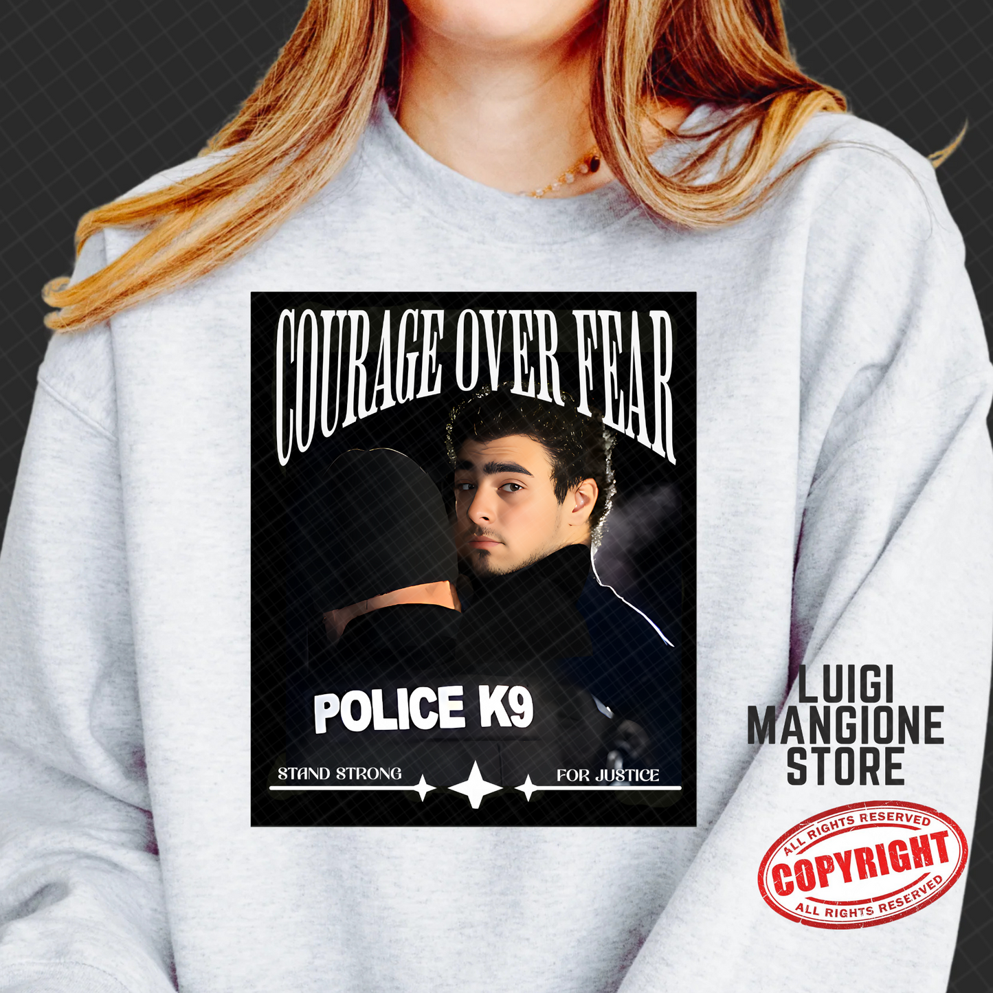 Sweat-shirt Luigi Mangione