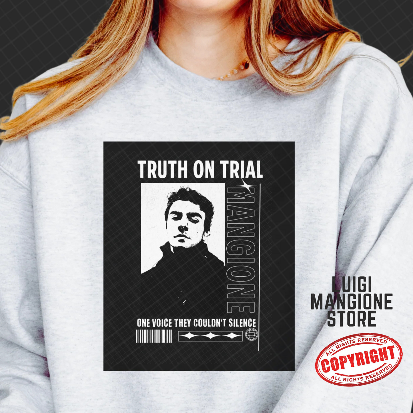 Sweat-shirt Luigi Mangione