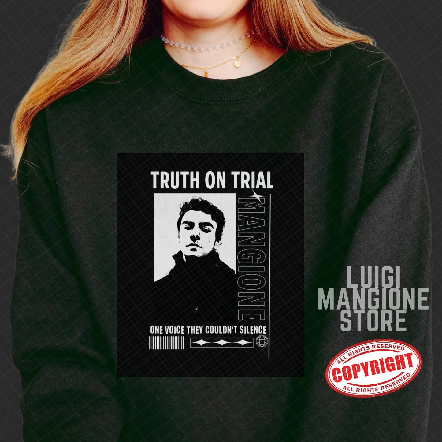 Sweat-shirt Luigi Mangione