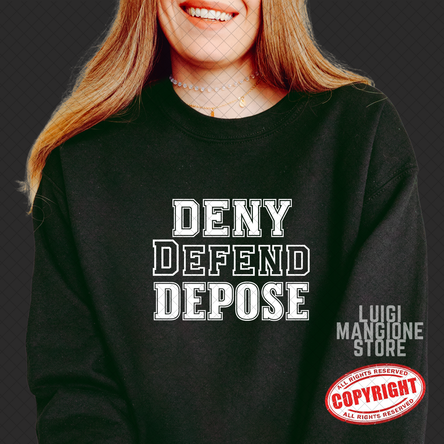 Sweat-shirt Luigi Mangione