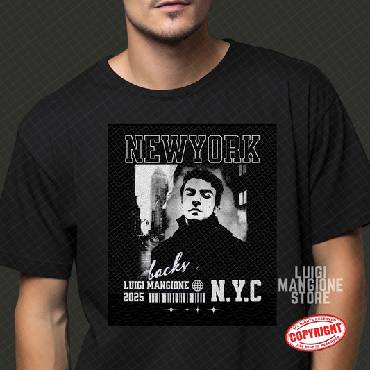 T-shirt Luigi Mangione - T-shirt unisex Premium Comfort Colors