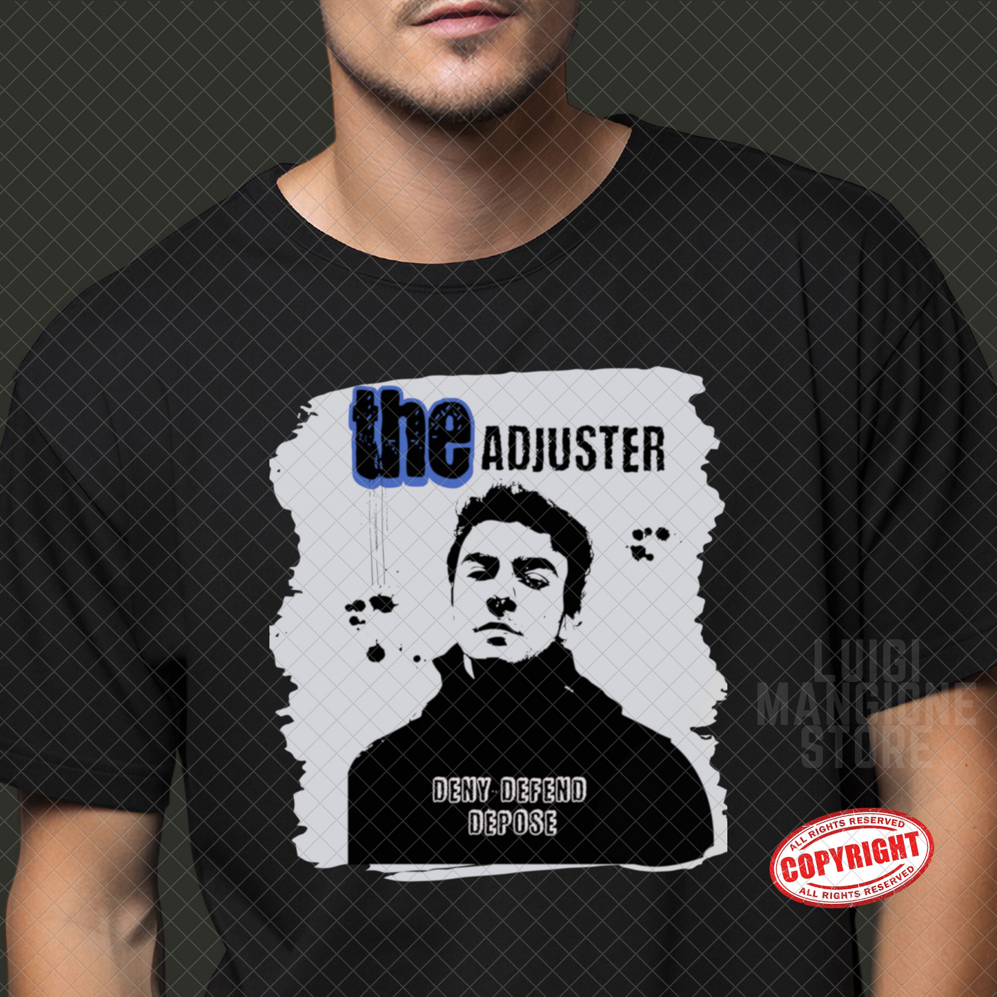 T-shirt Luigi Mangione - T-shirt unisex Comfort Colors