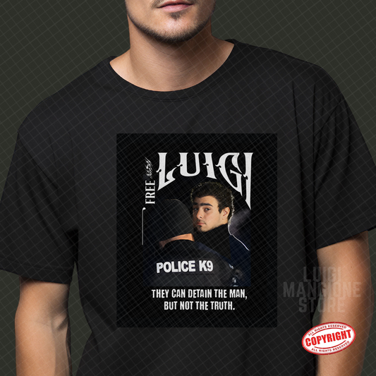 T-shirt Luigi Mangione - T-shirt unisex Premium Comfort Colors
