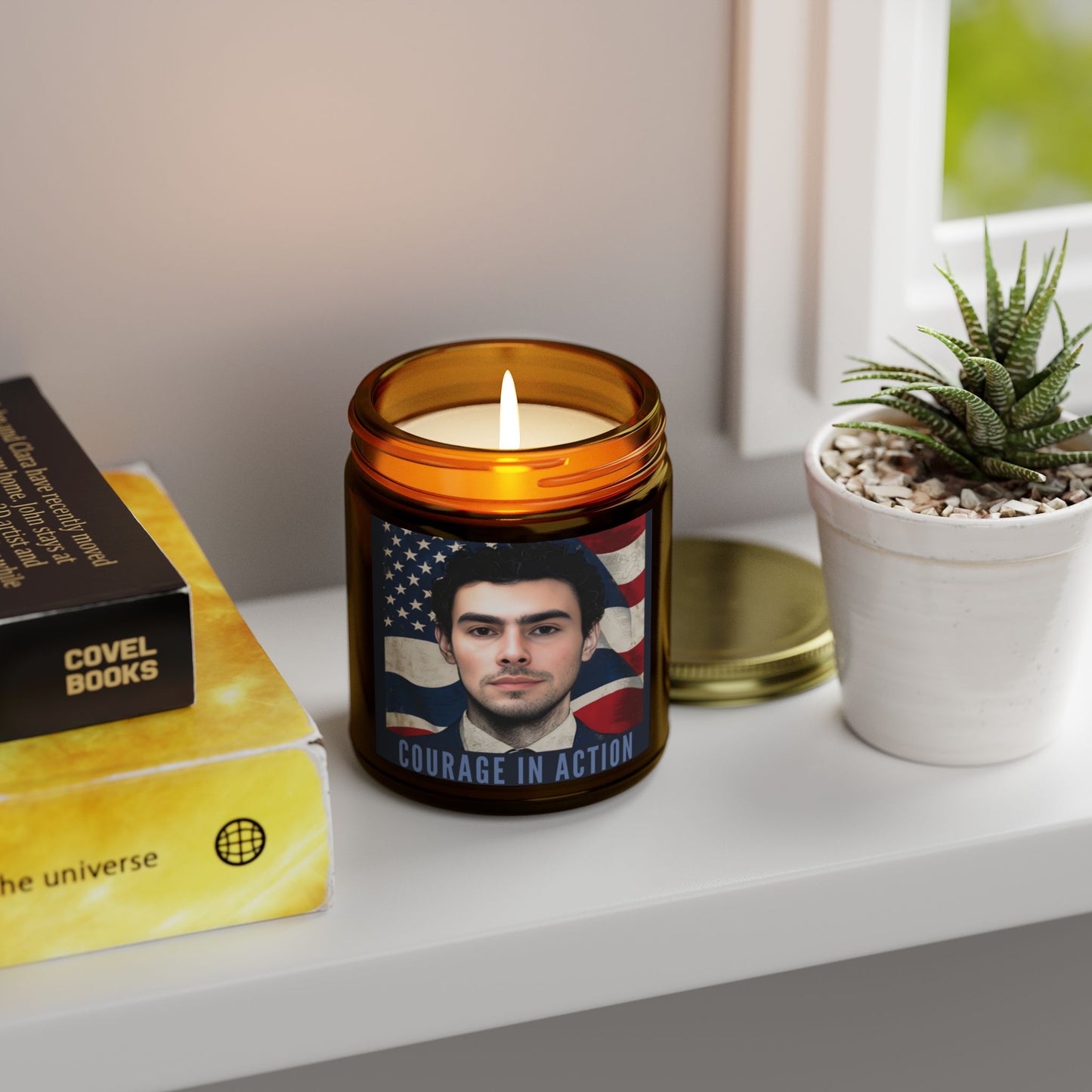Luigi Mangione Candle - Autumn Candle