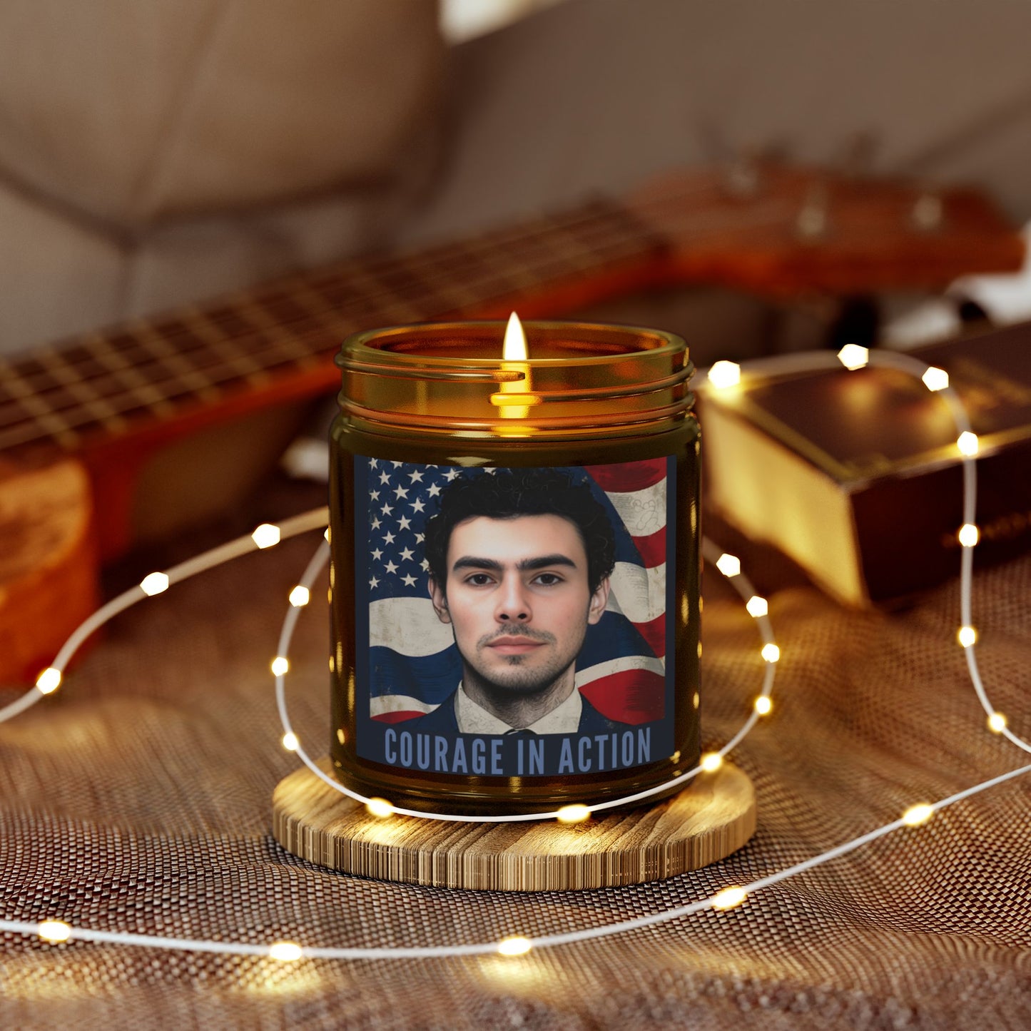 Luigi Mangione Candle - Autumn Candle