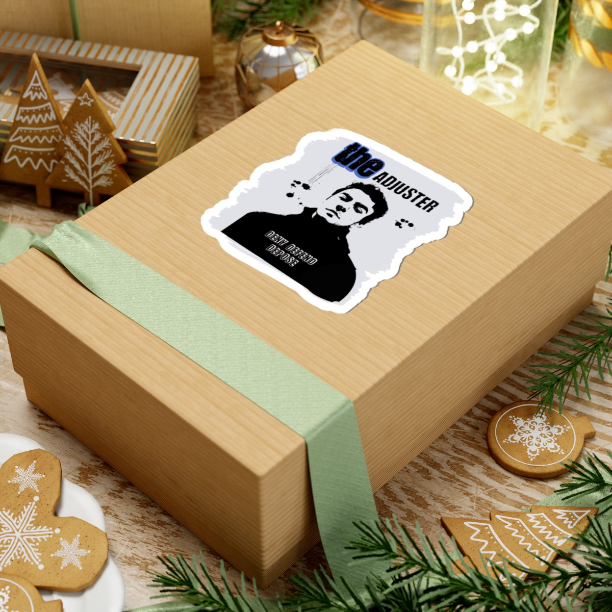 Luigi Mangione Sticker - Deny Defend Depose