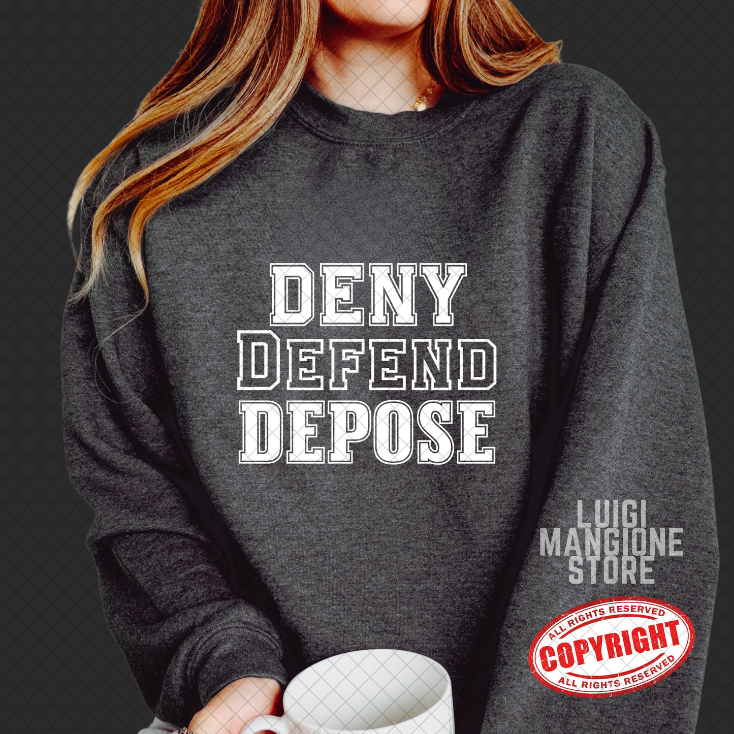 Sweat-shirt Luigi Mangione