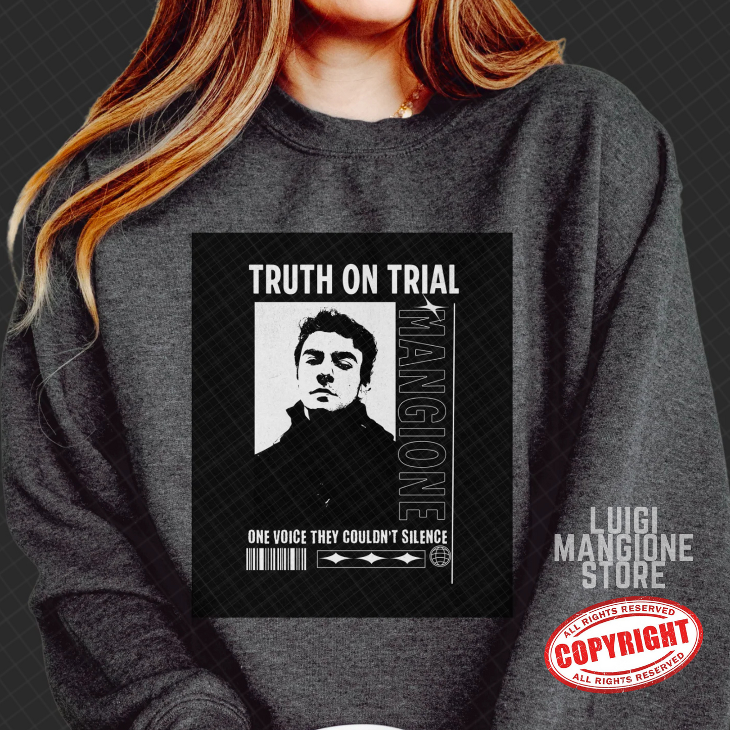 Sweat-shirt Luigi Mangione