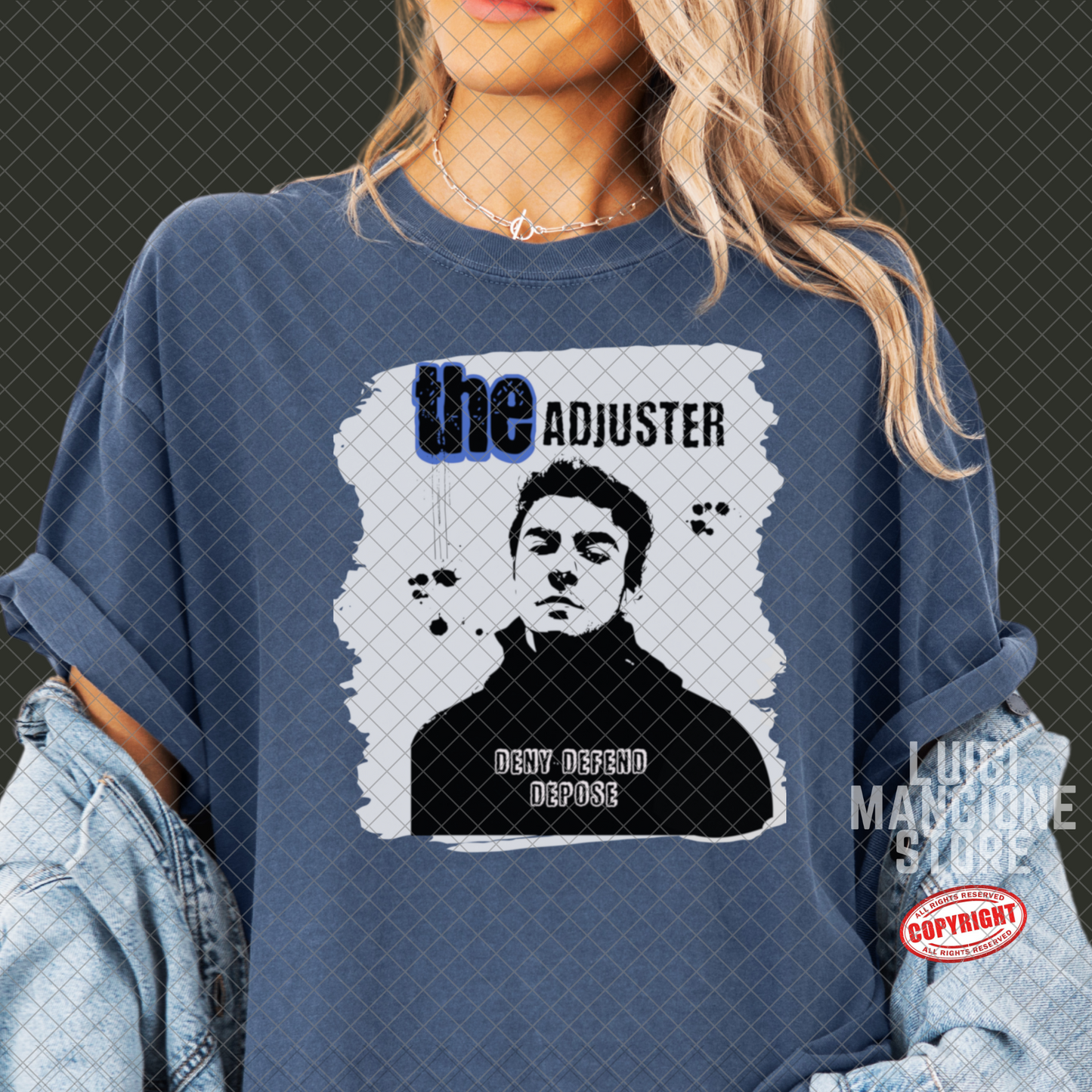 T-shirt Luigi Mangione - T-shirt unisex Comfort Colors
