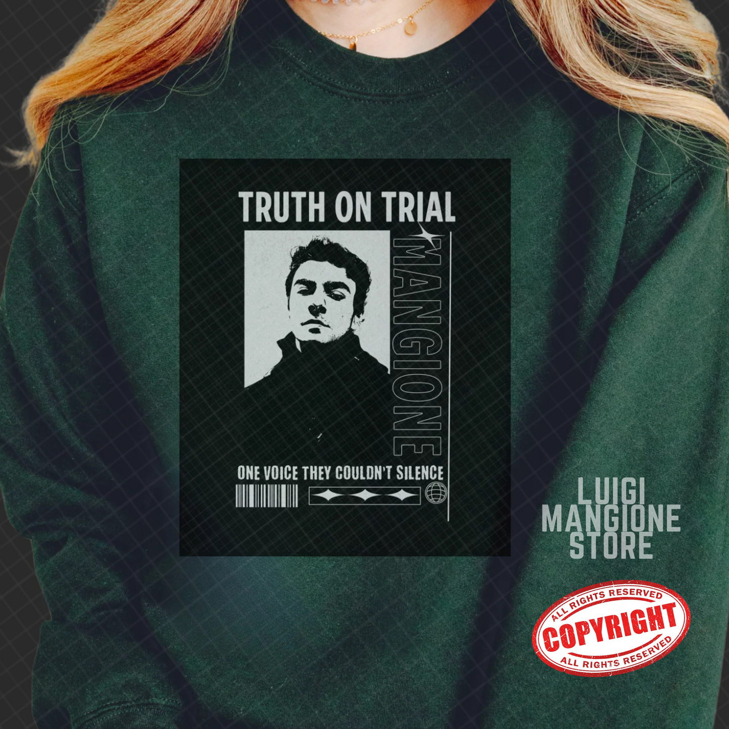 Sweat-shirt Luigi Mangione