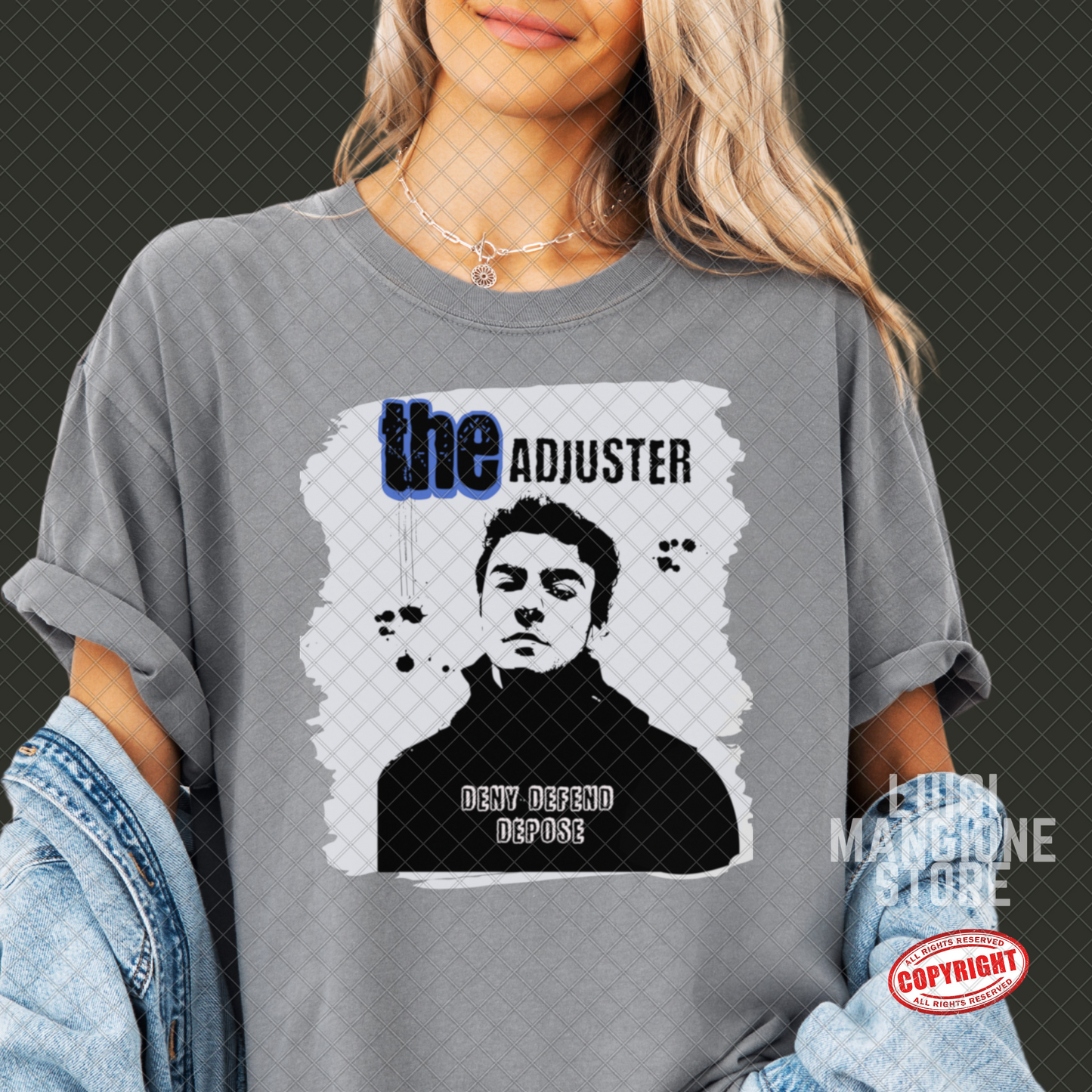 T-shirt Luigi Mangione - T-shirt unisex Comfort Colors
