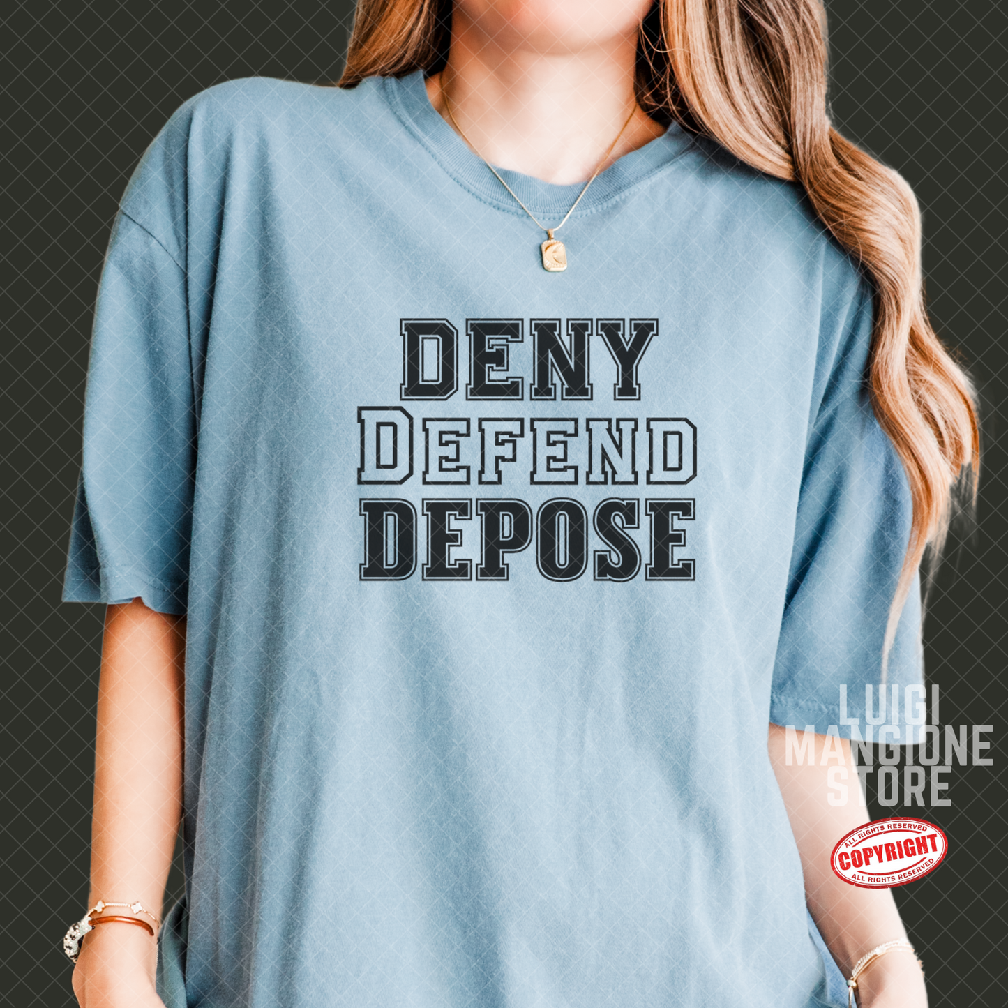T-shirt Luigi Mangione - T-shirt unisex Comfort Colors