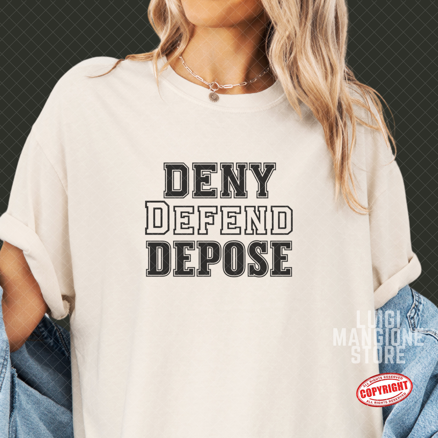 T-shirt Luigi Mangione - T-shirt unisex Comfort Colors