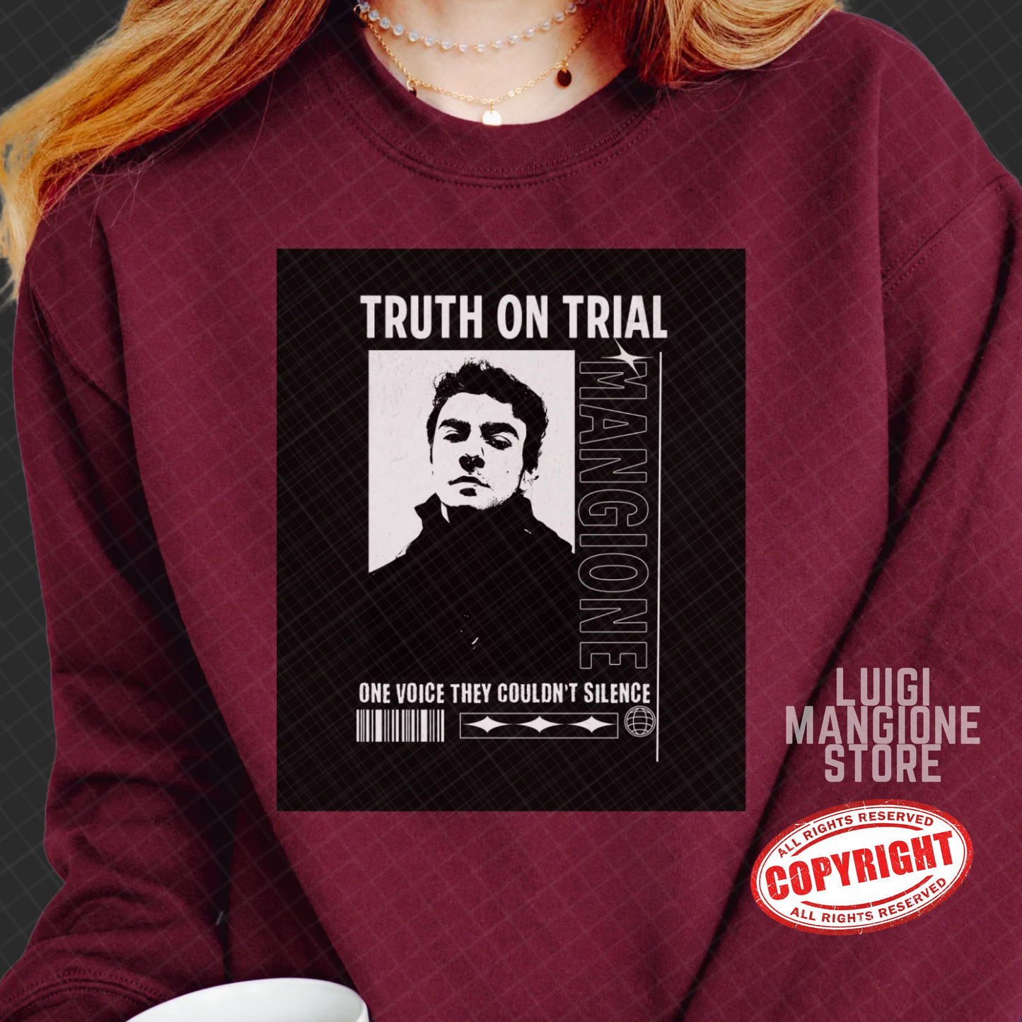 Sweat-shirt Luigi Mangione