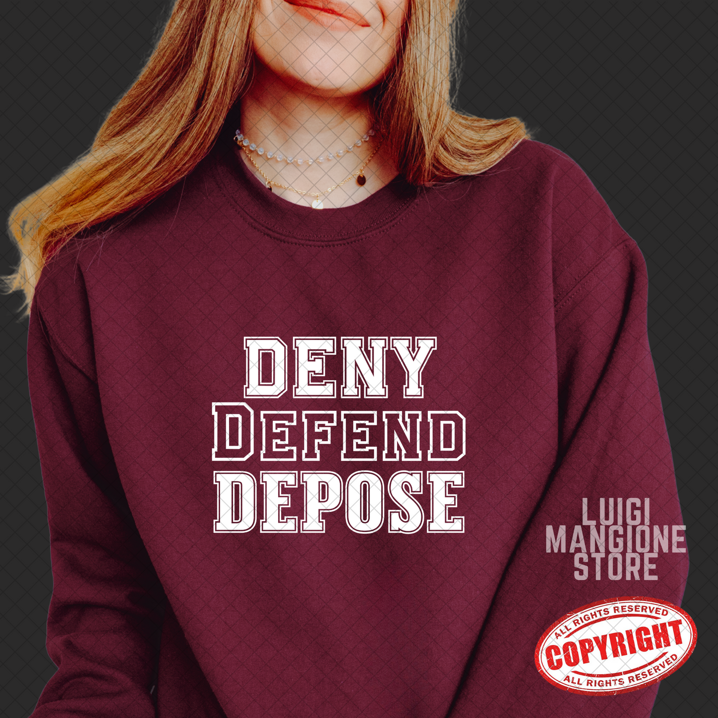 Sweat-shirt Luigi Mangione