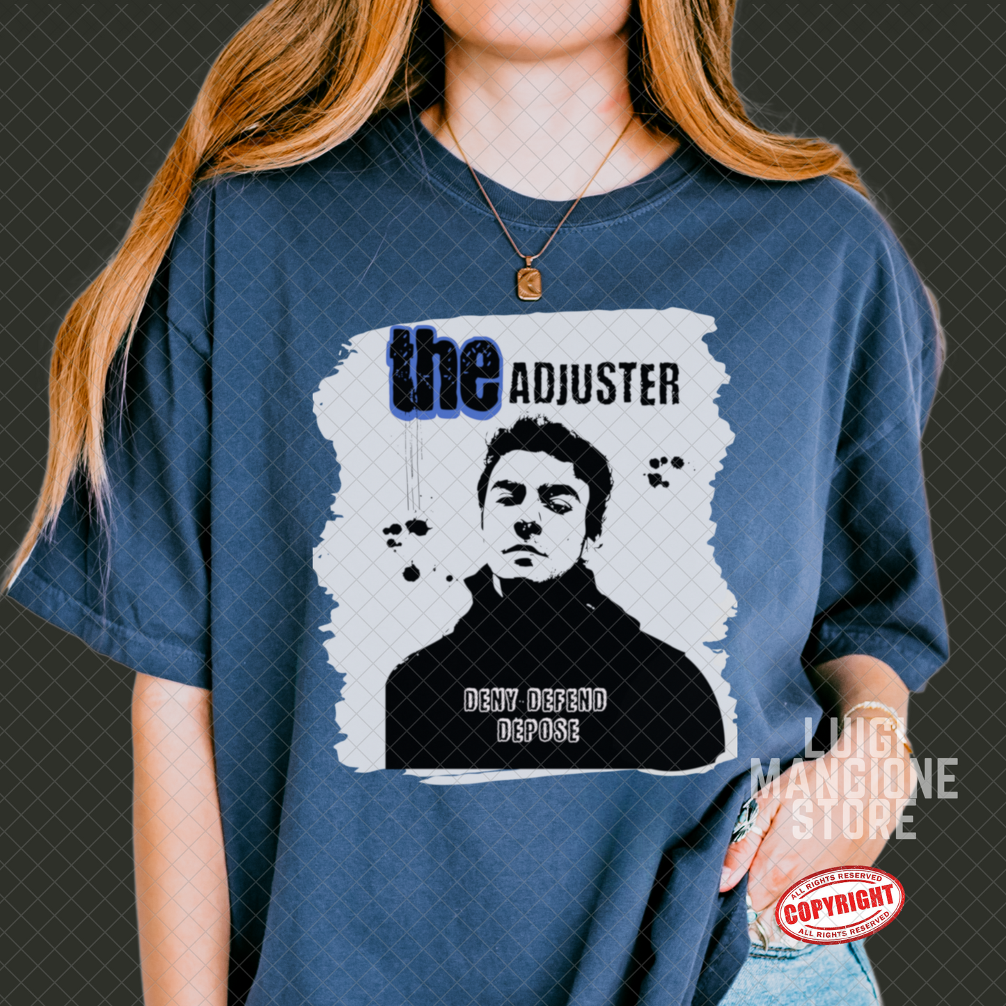 T-shirt Luigi Mangione - T-shirt unisex Comfort Colors