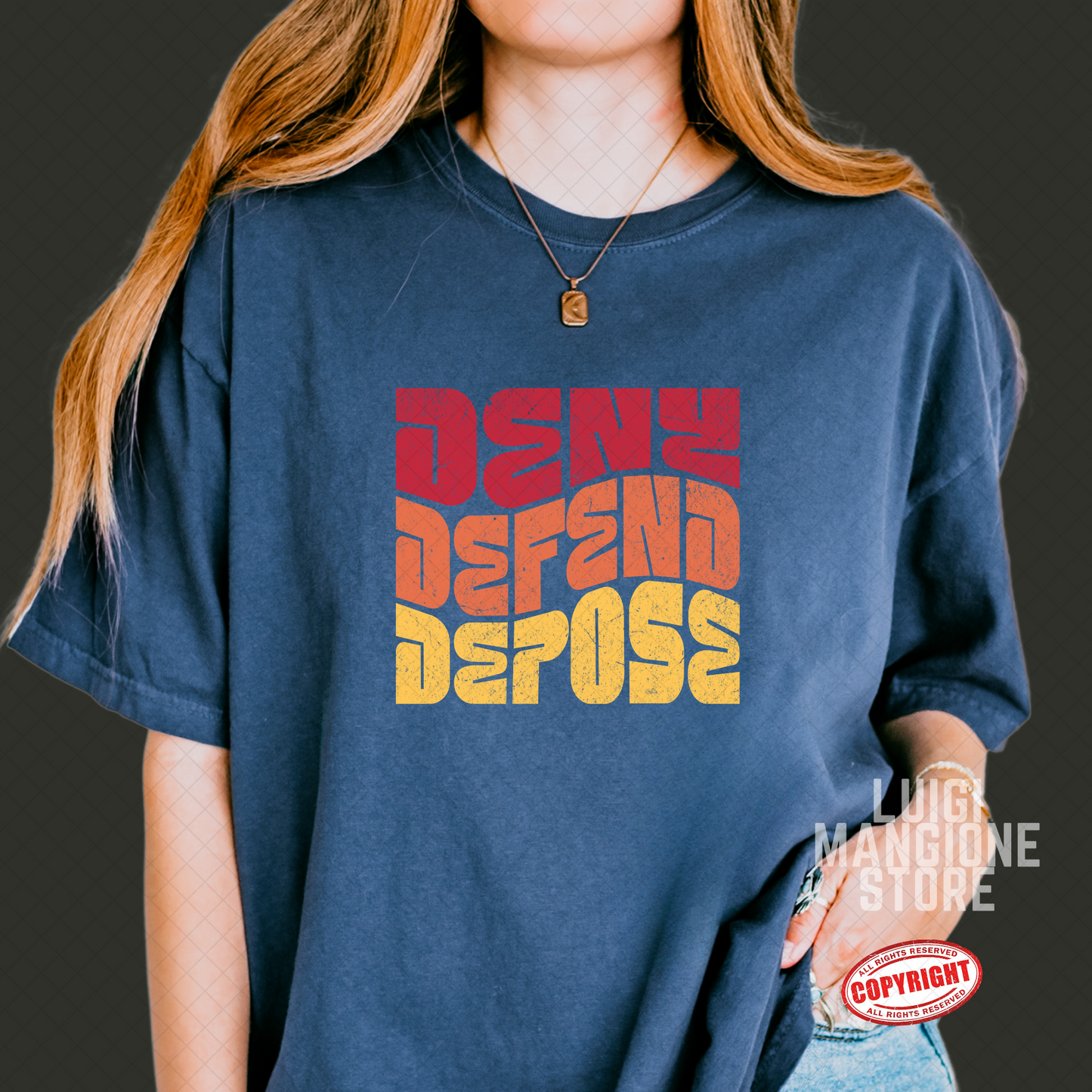T-shirt Luigi Mangione - T-shirt unisex Premium Comfort Colors