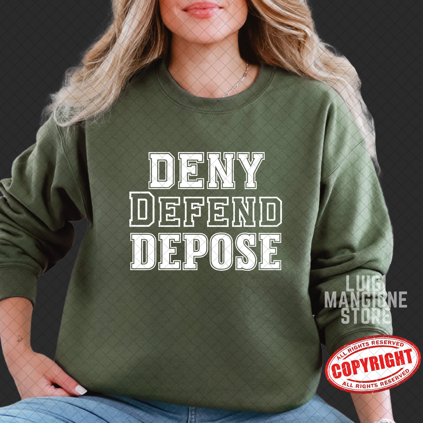 Sweat-shirt Luigi Mangione