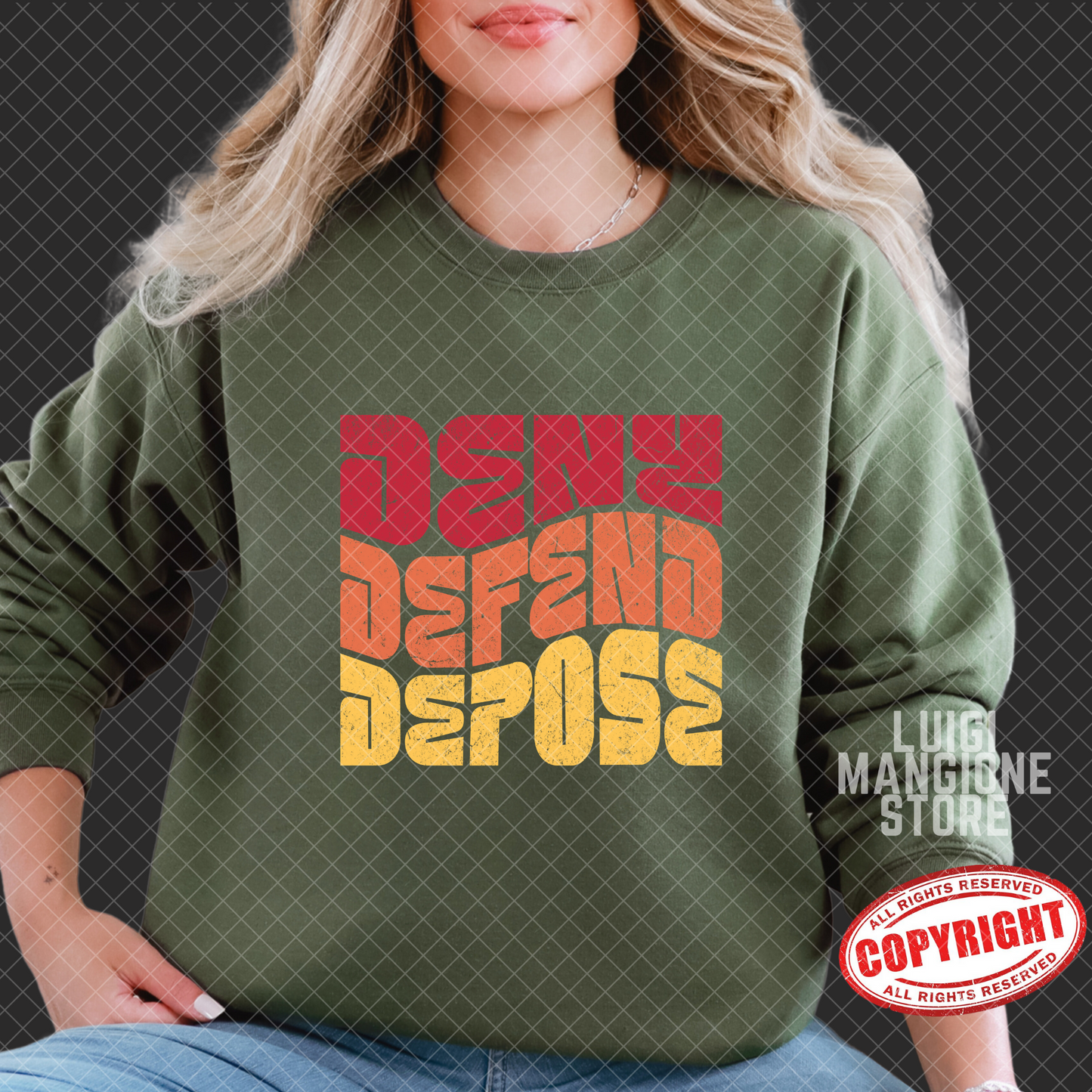 Sweat-shirt Luigi Mangione