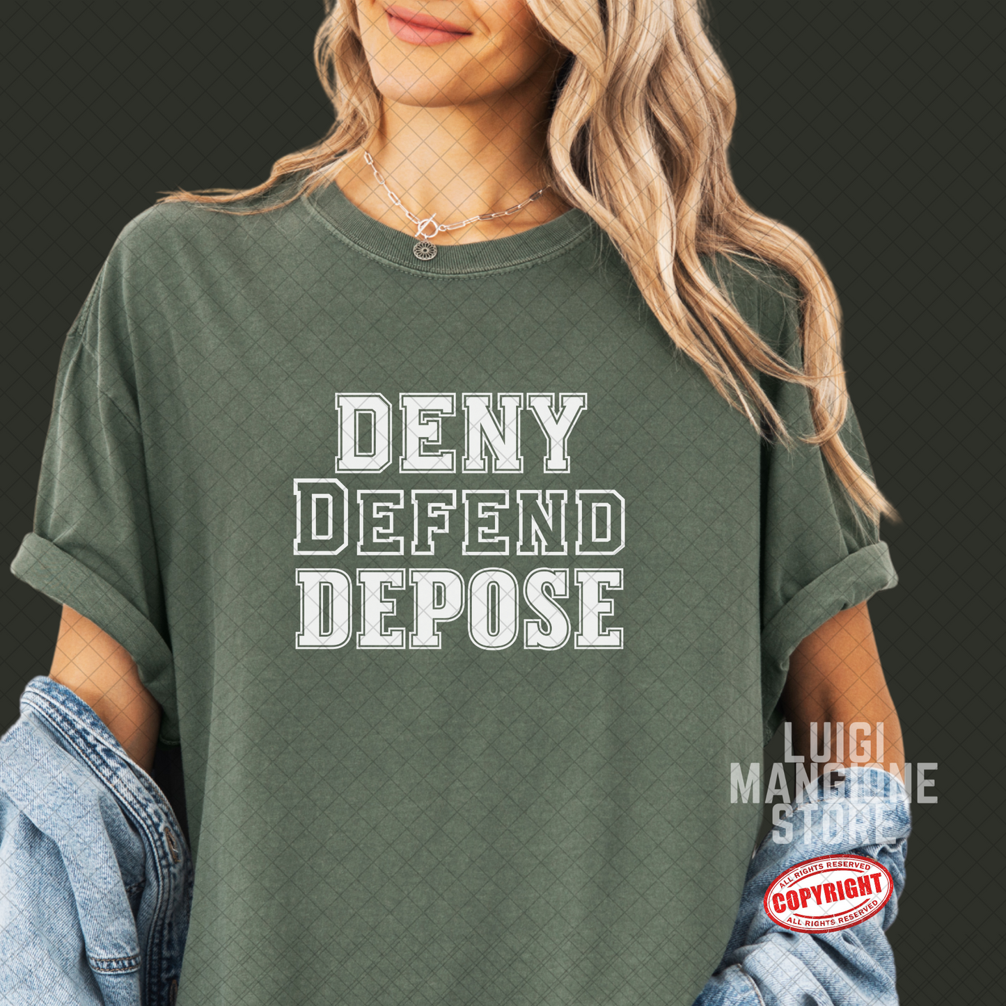 T-shirt Luigi Mangione - T-shirt unisex Comfort Colors