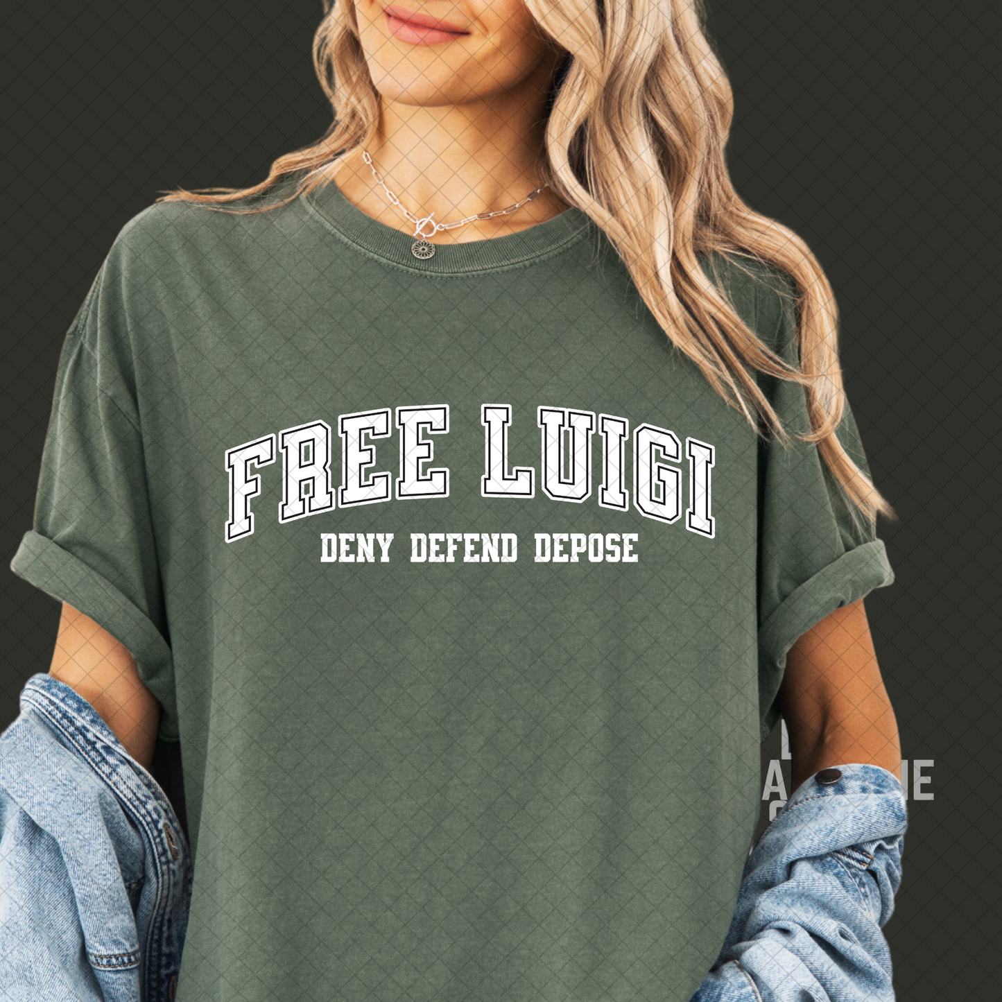 T-shirt Luigi Mangione - T-shirt unisex Premium Comfort Colors
