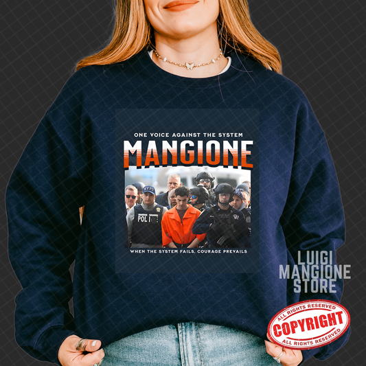 Felpa Luigi Mangione