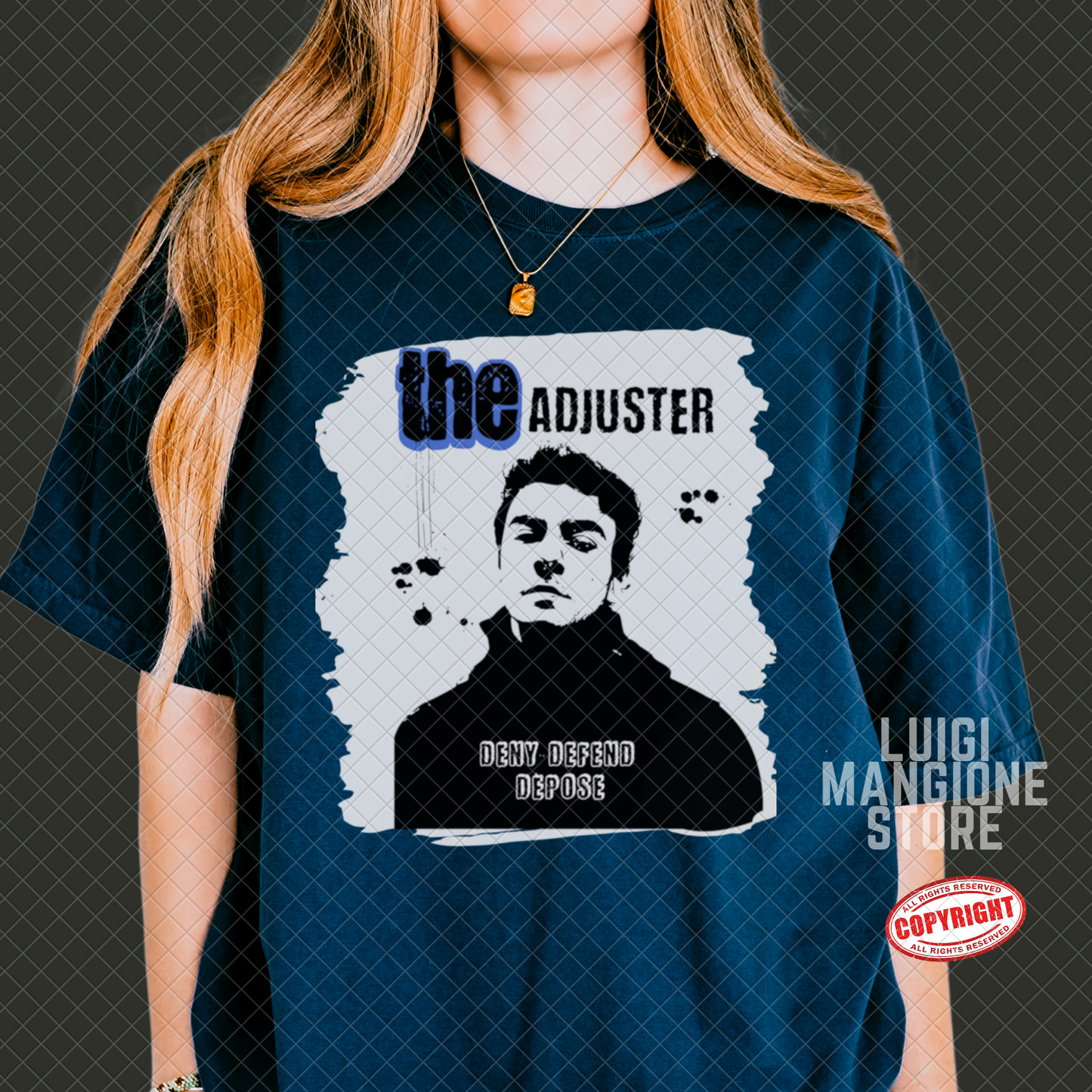 T-shirt Luigi Mangione - T-shirt unisex Comfort Colors