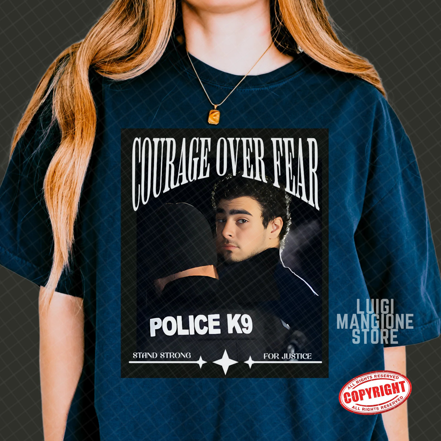 T-shirt Luigi Mangione - T-shirt unisex Premium Comfort Colors