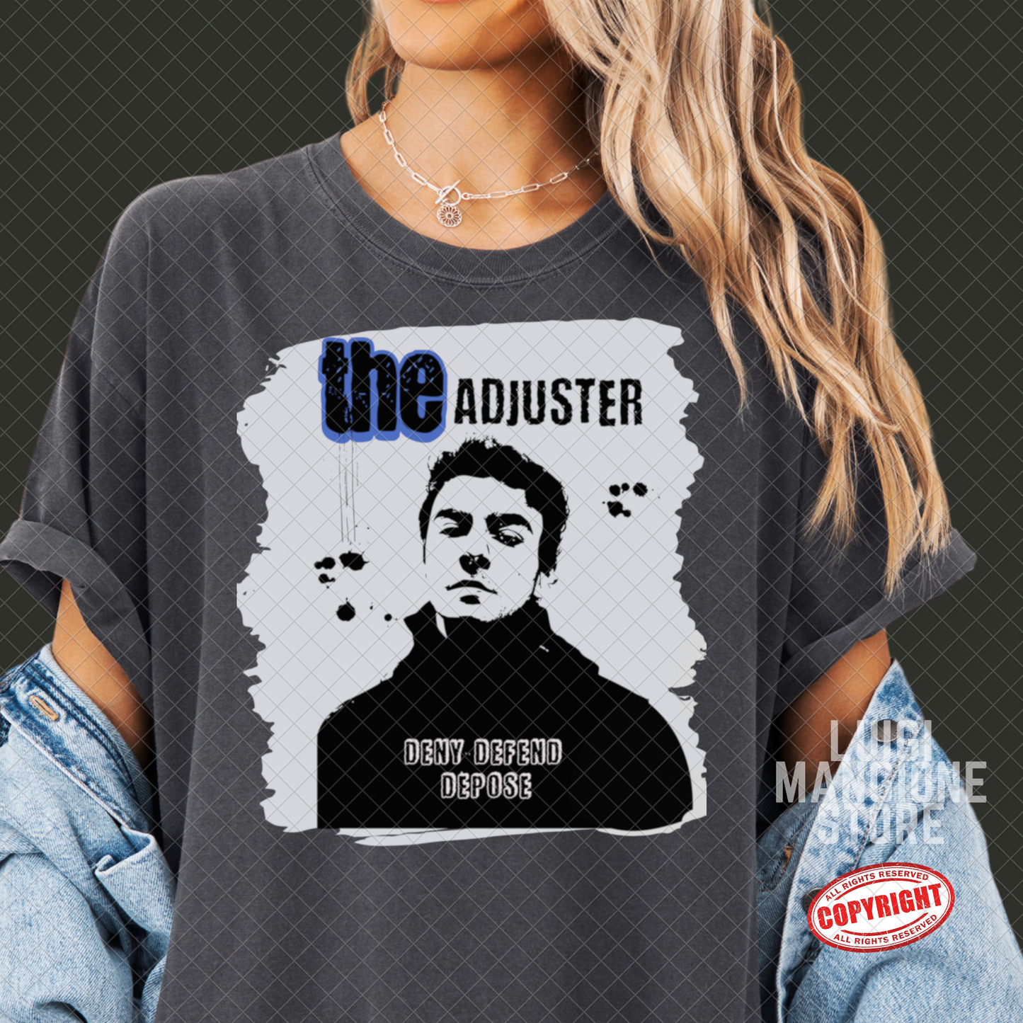 T-shirt Luigi Mangione - T-shirt unisex Comfort Colors