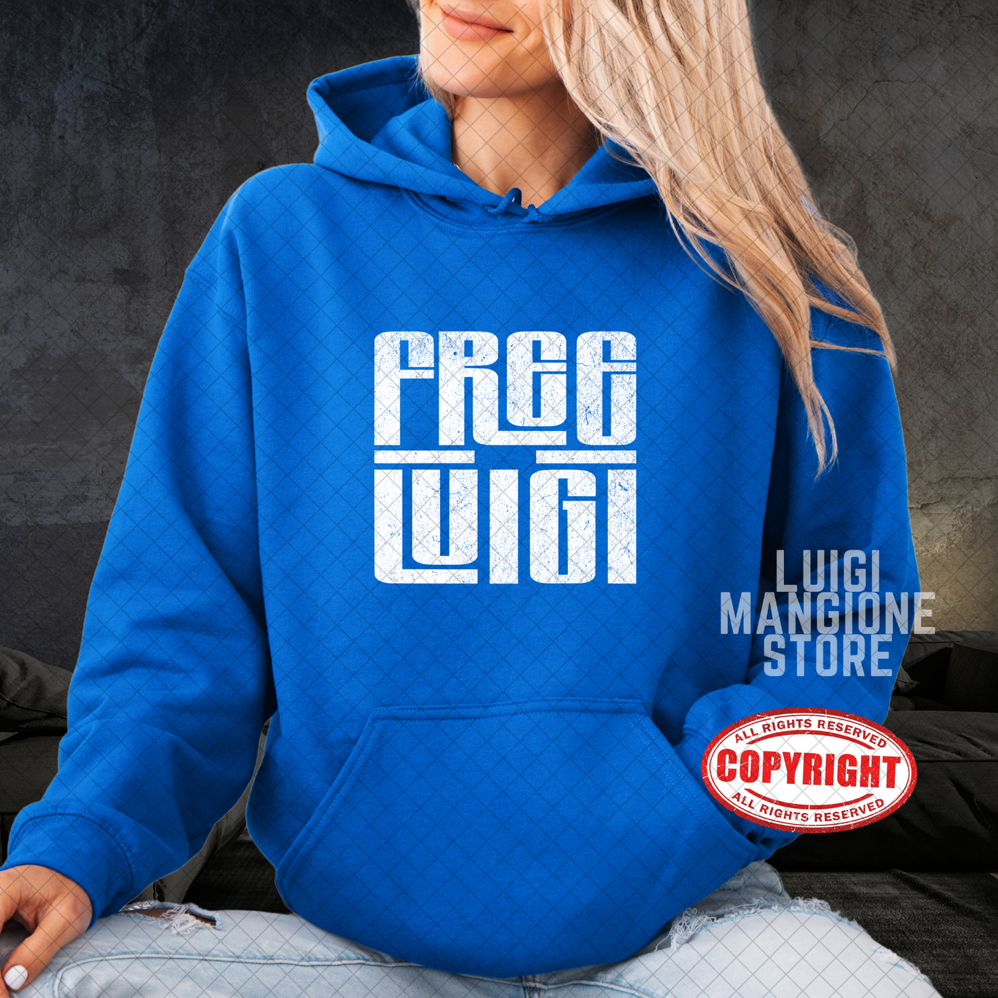 Sudadera con capucha de Luigi Mangione