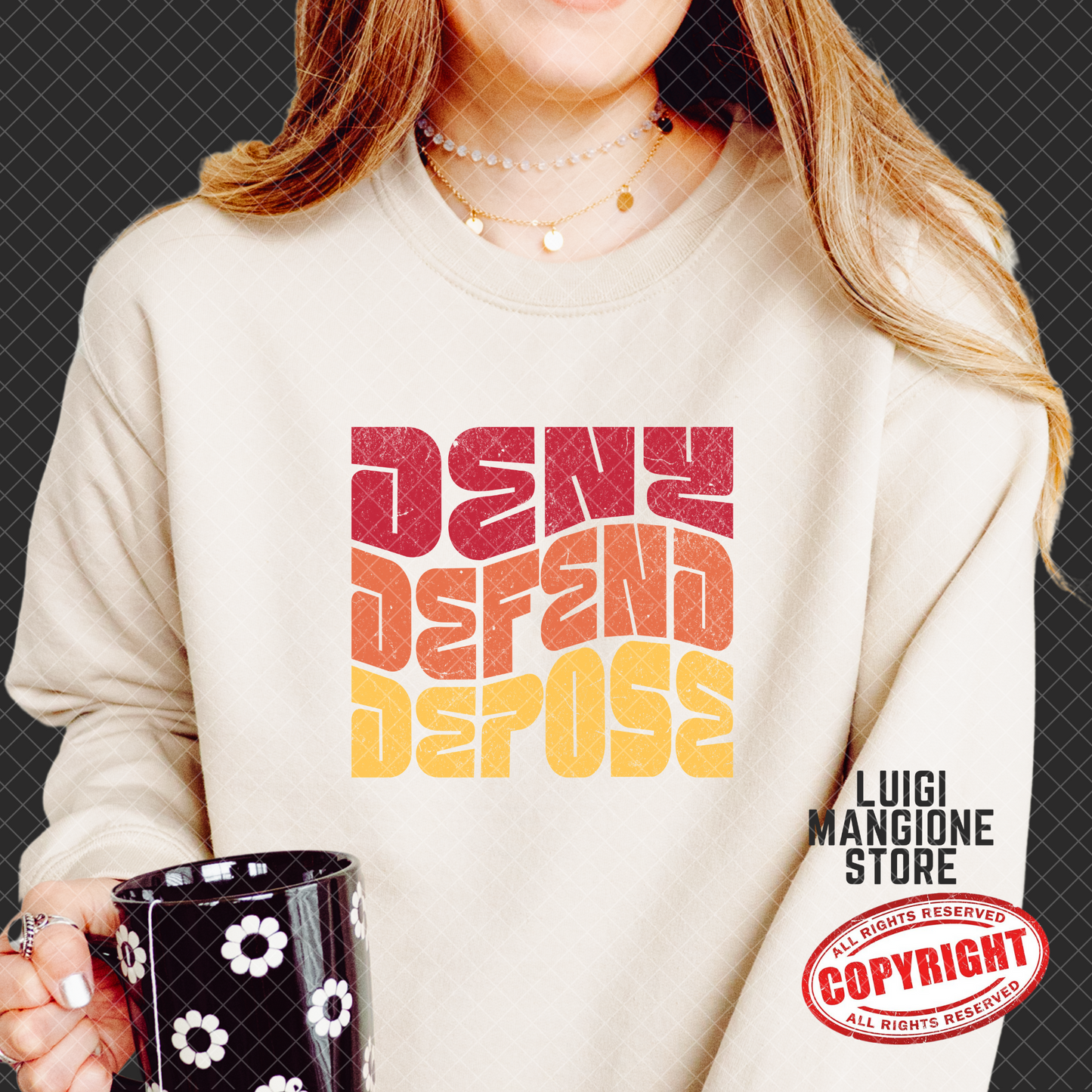 Sweat-shirt Luigi Mangione